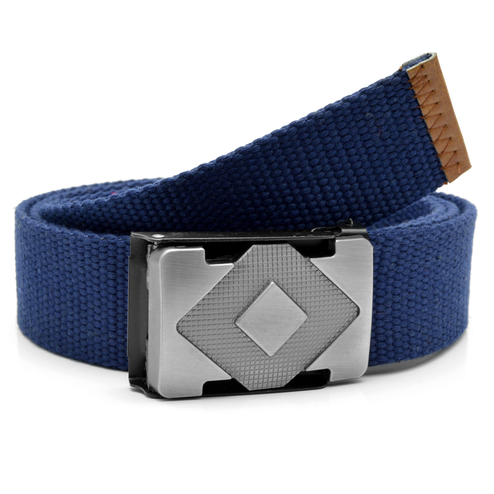 Niebieski płócienny pasek - 1