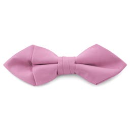 Light Pink Basic Pointy Pre-Tied Bow Tie