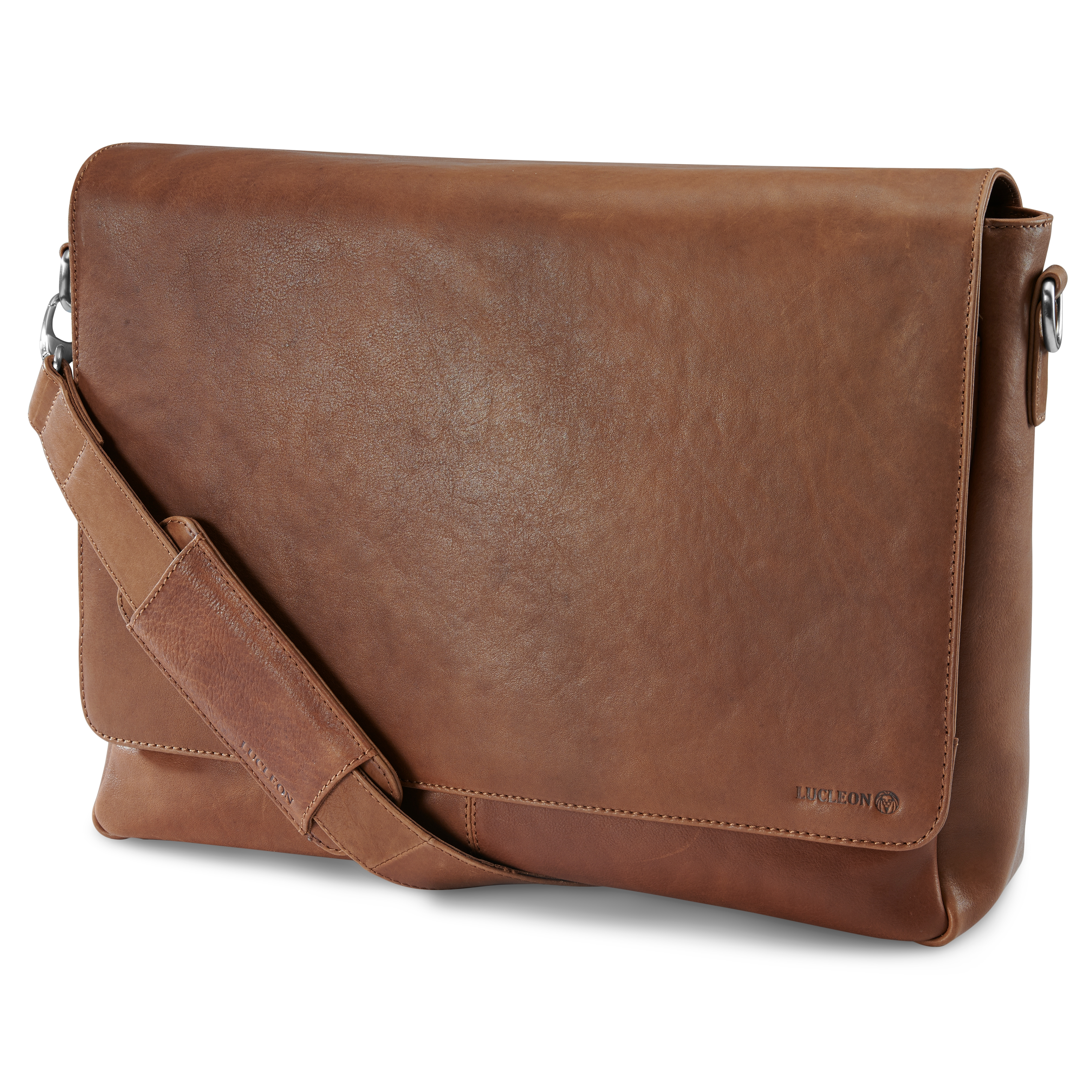 Sac à bandoulière en cuir beige Cambodia - 1