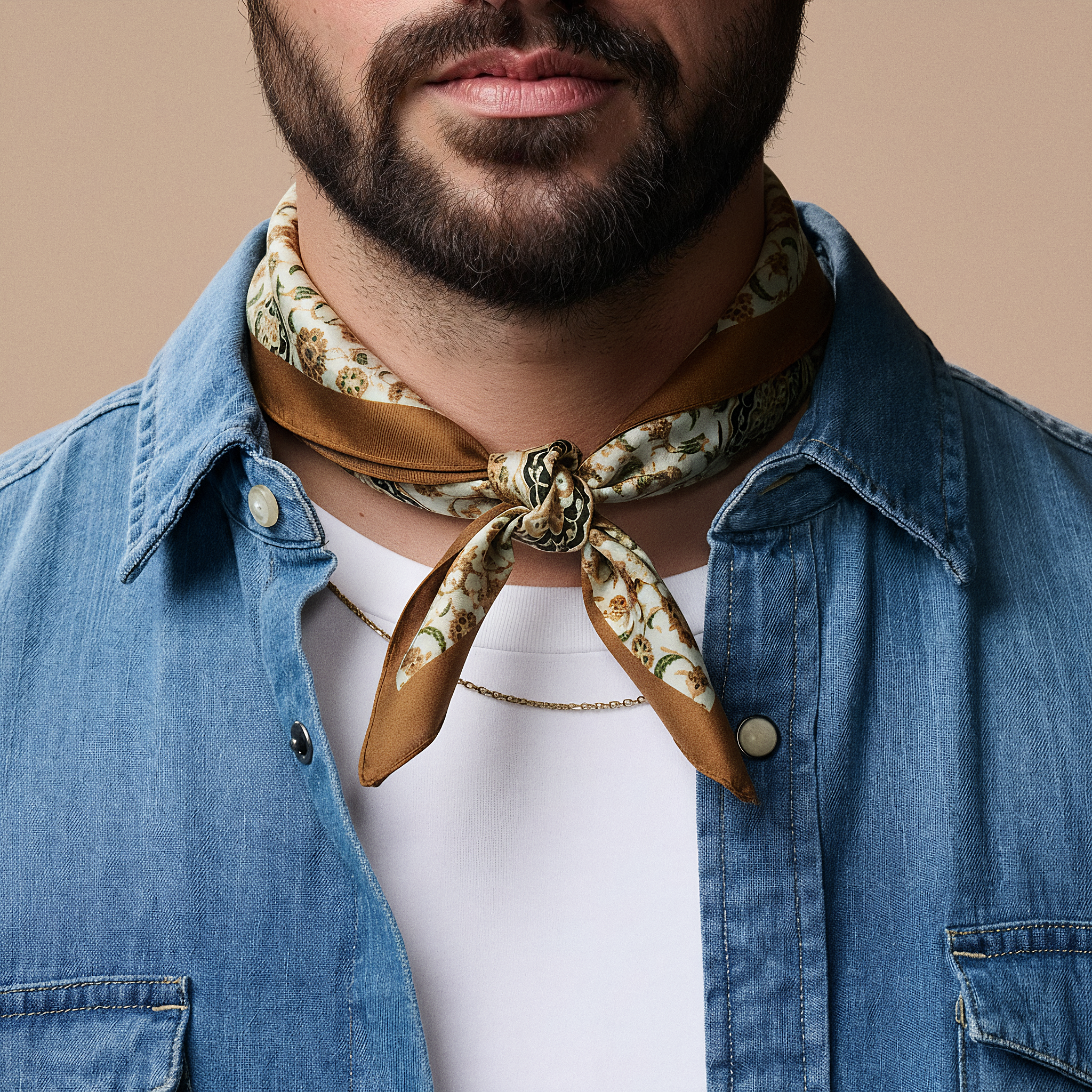 Foulard Bryant Brux in seta - 2