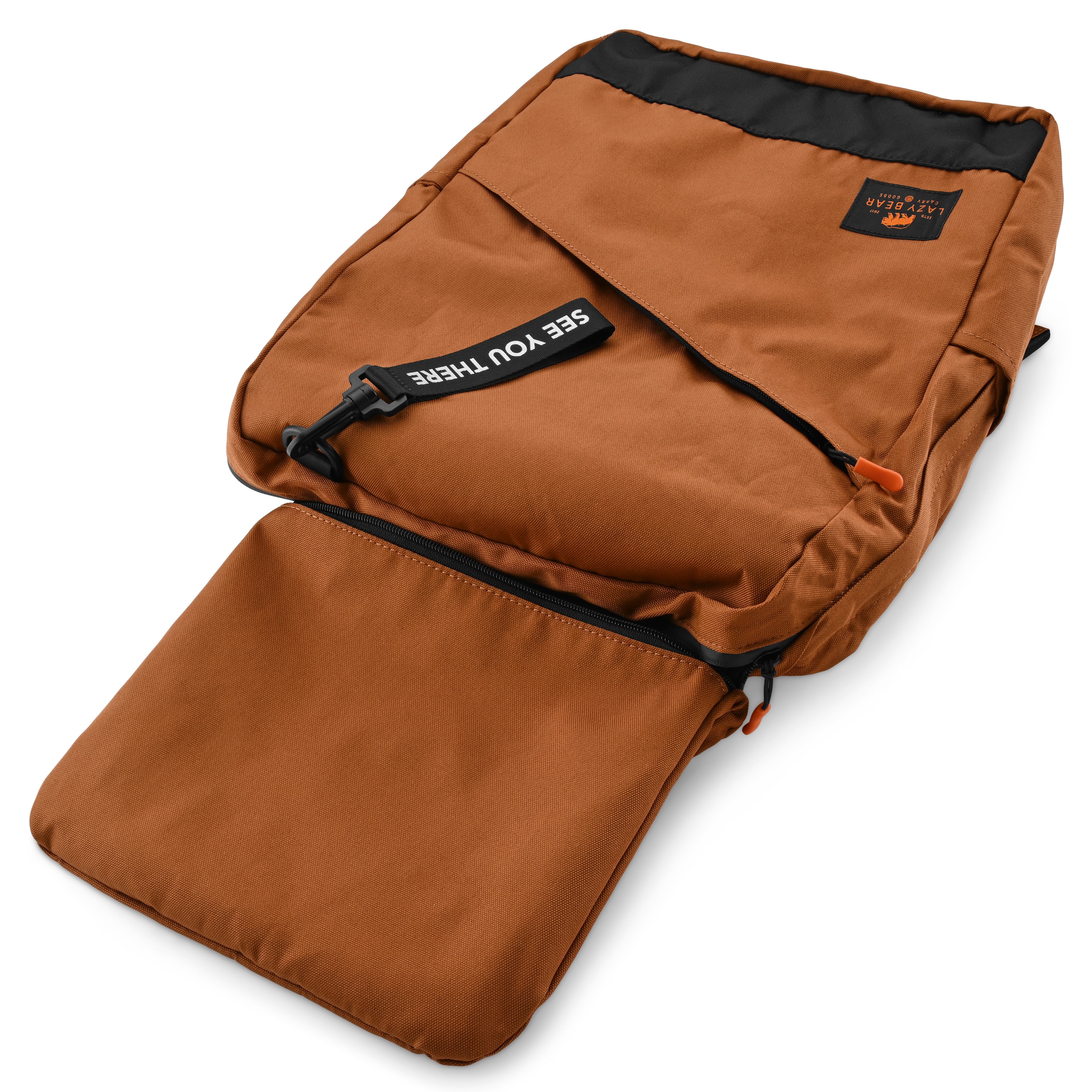 Lemont Brown Foldable Backpack  - 6