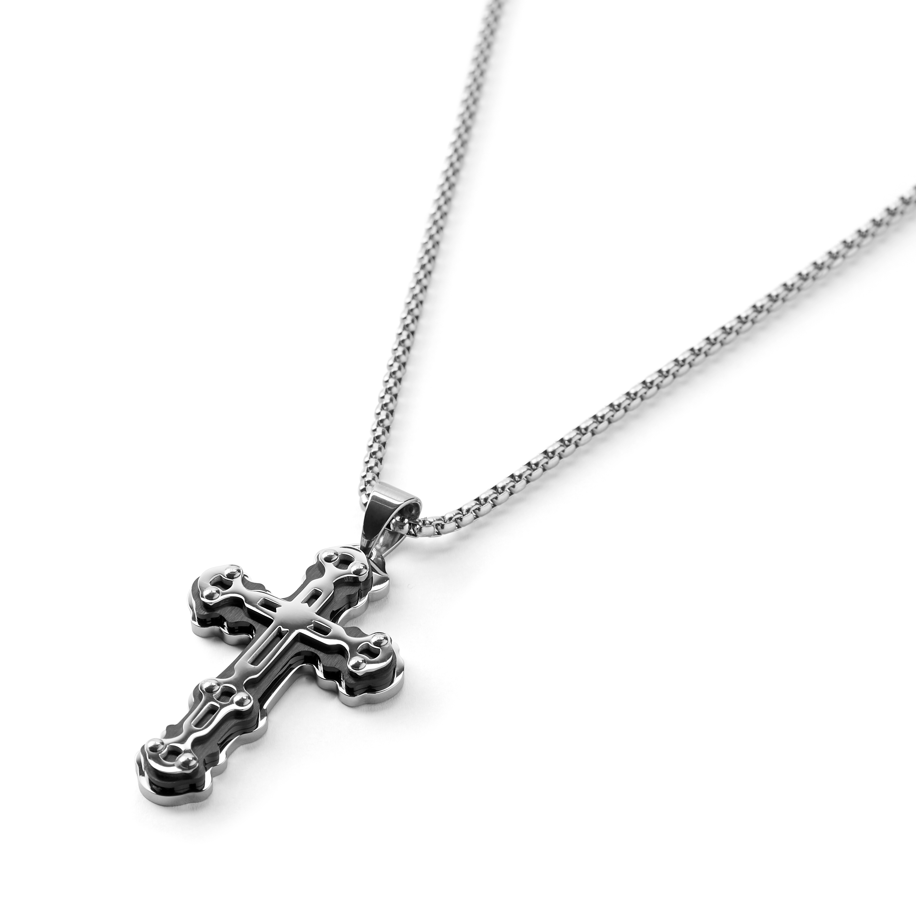 Стоманено колие с трипластов кръст - 2