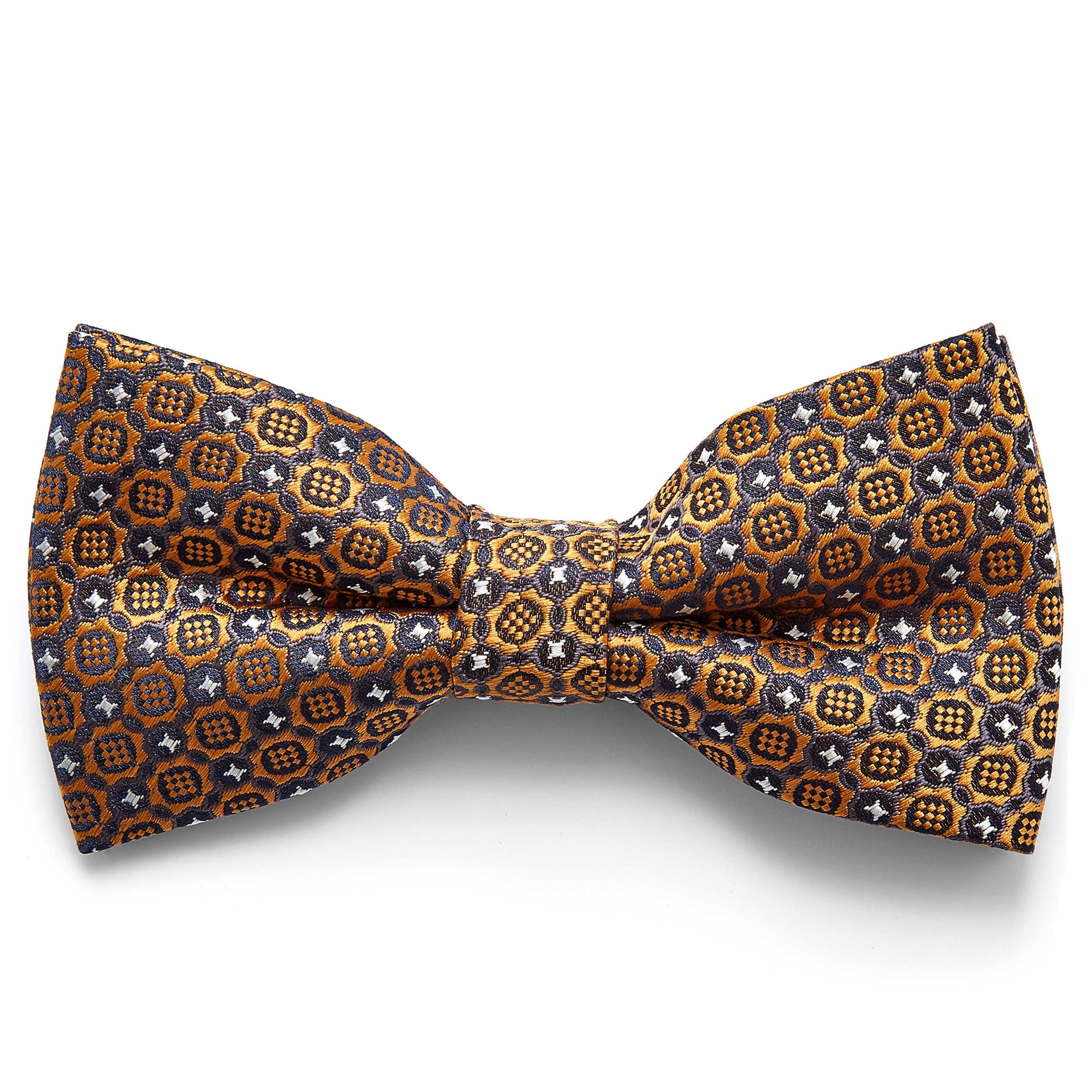 Gouden Vlinderdas met Koninklijk Patroon - 2