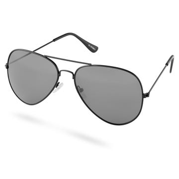Sluneční brýle Aviator v černé barvě