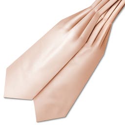 Rose Pink Satin Cravat