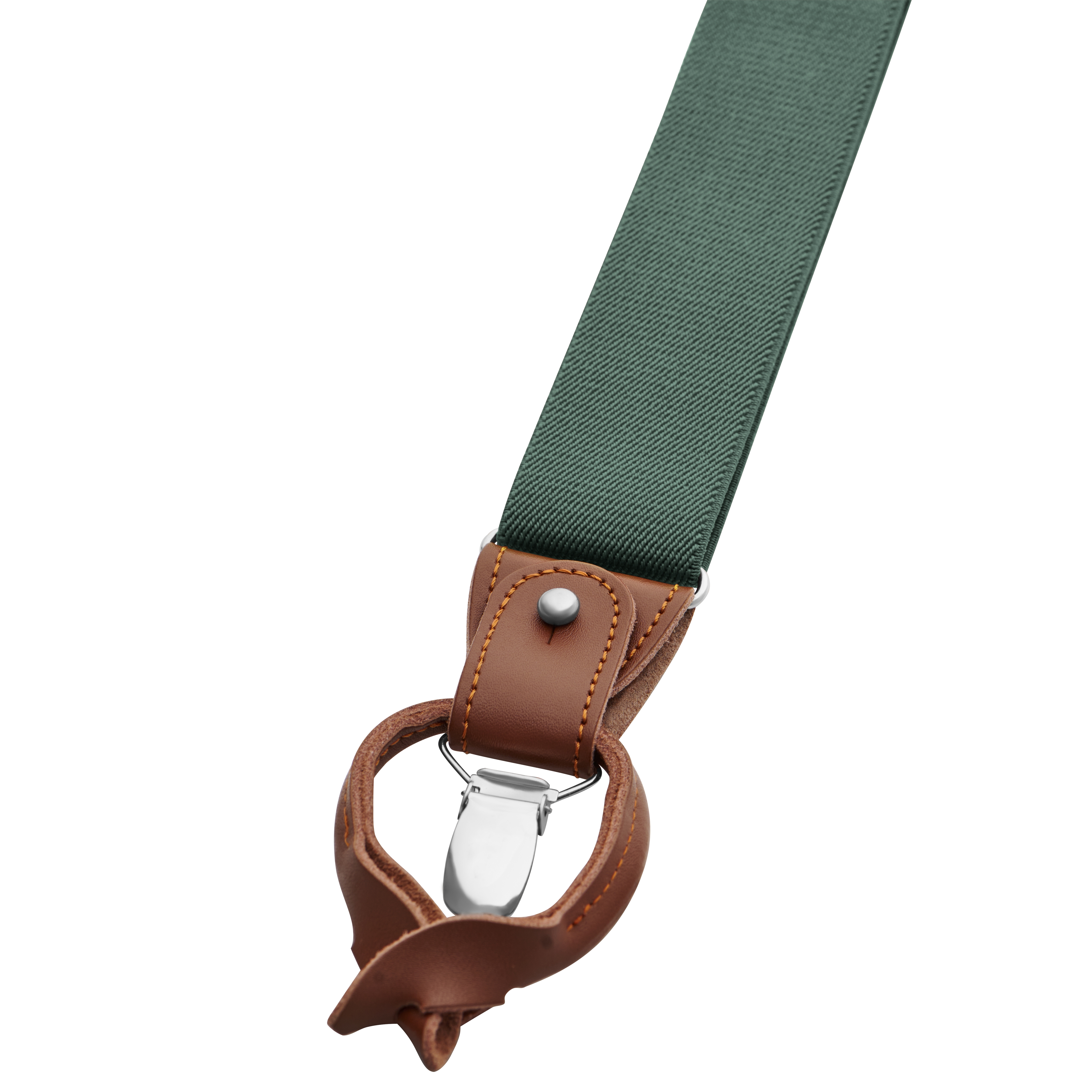 Vexel | Breda Mörkgröna Anpassningsbara Hängslen med X-design - 3