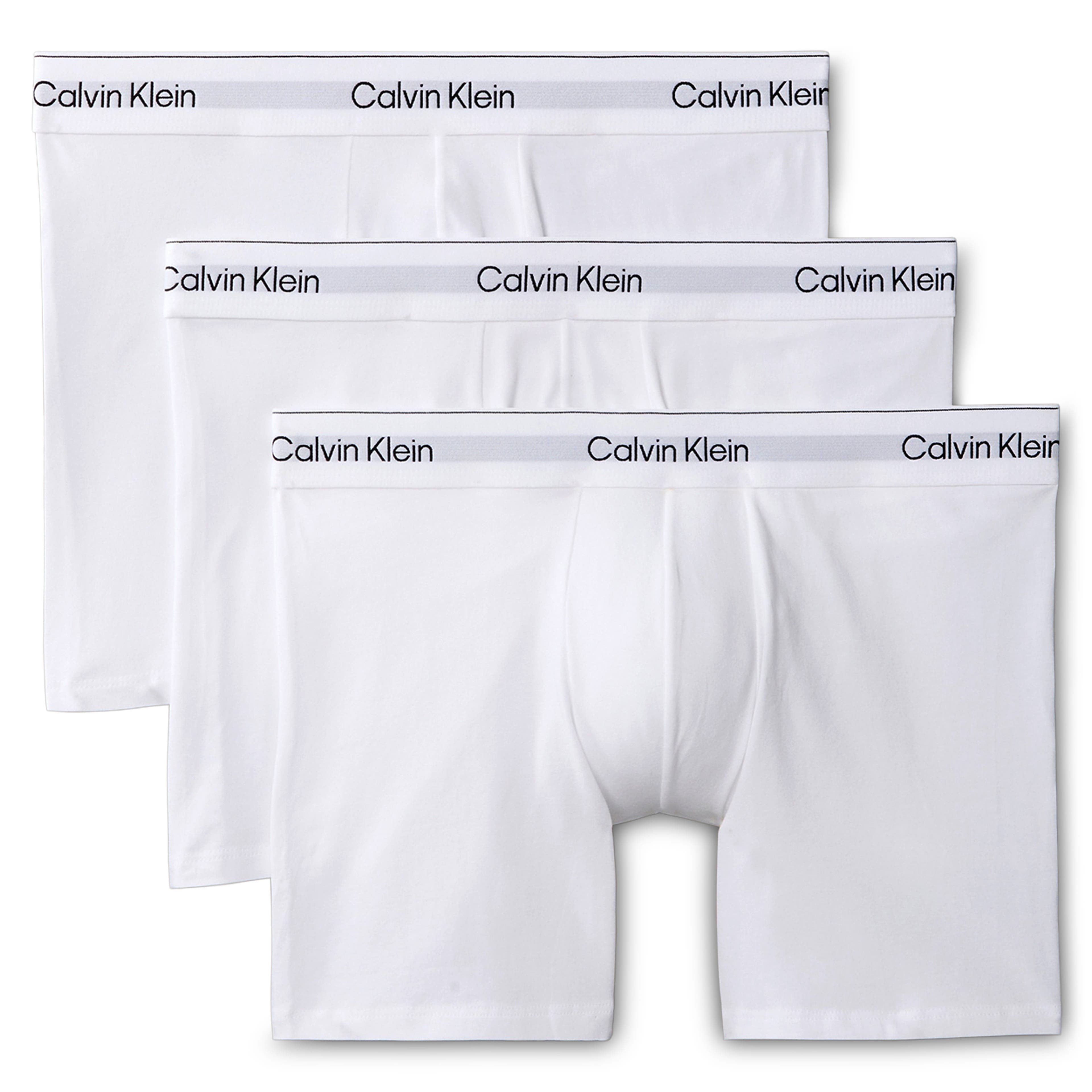 Calvin Klein Boxer Brief 3-Pack White Calvin Klein Boxer Brief 3-Pack White