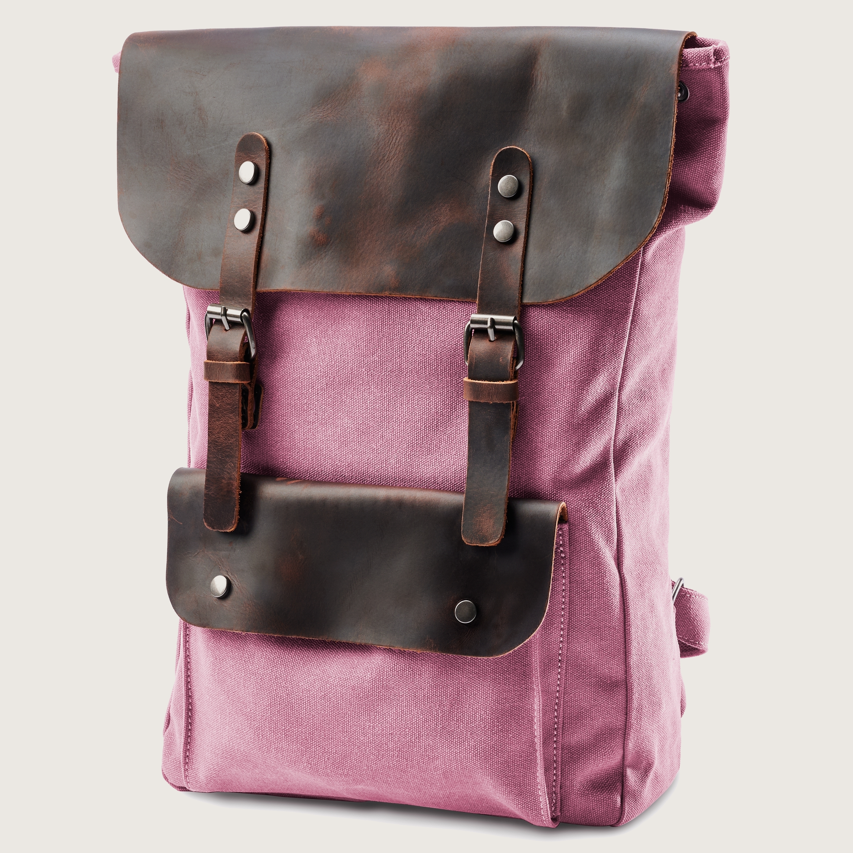 TQ026◇Tostalgic Clothing Leather backpac Amazon.com: WEECOC Vintage Leather Backpack Casual Daypack