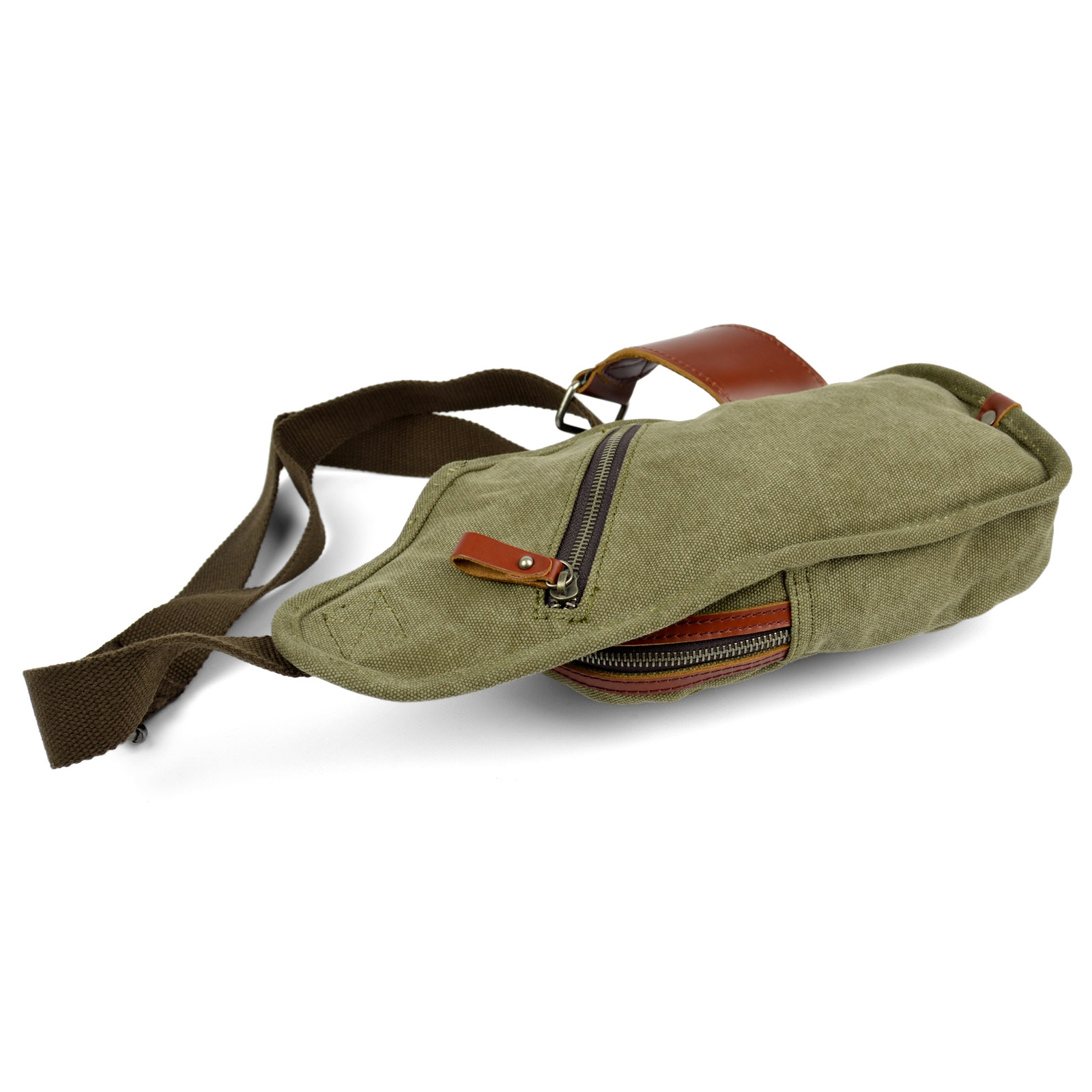 Borsa a tracolla verde Sabae - 3