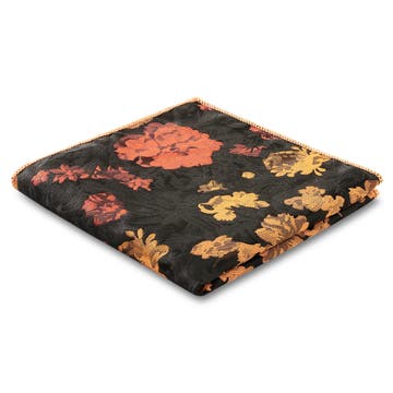 Dianthus | Carré de poche à fleurs noires, oranges et jaunes Dianthus | Carré de poche à fleurs noires, oranges et jaunes