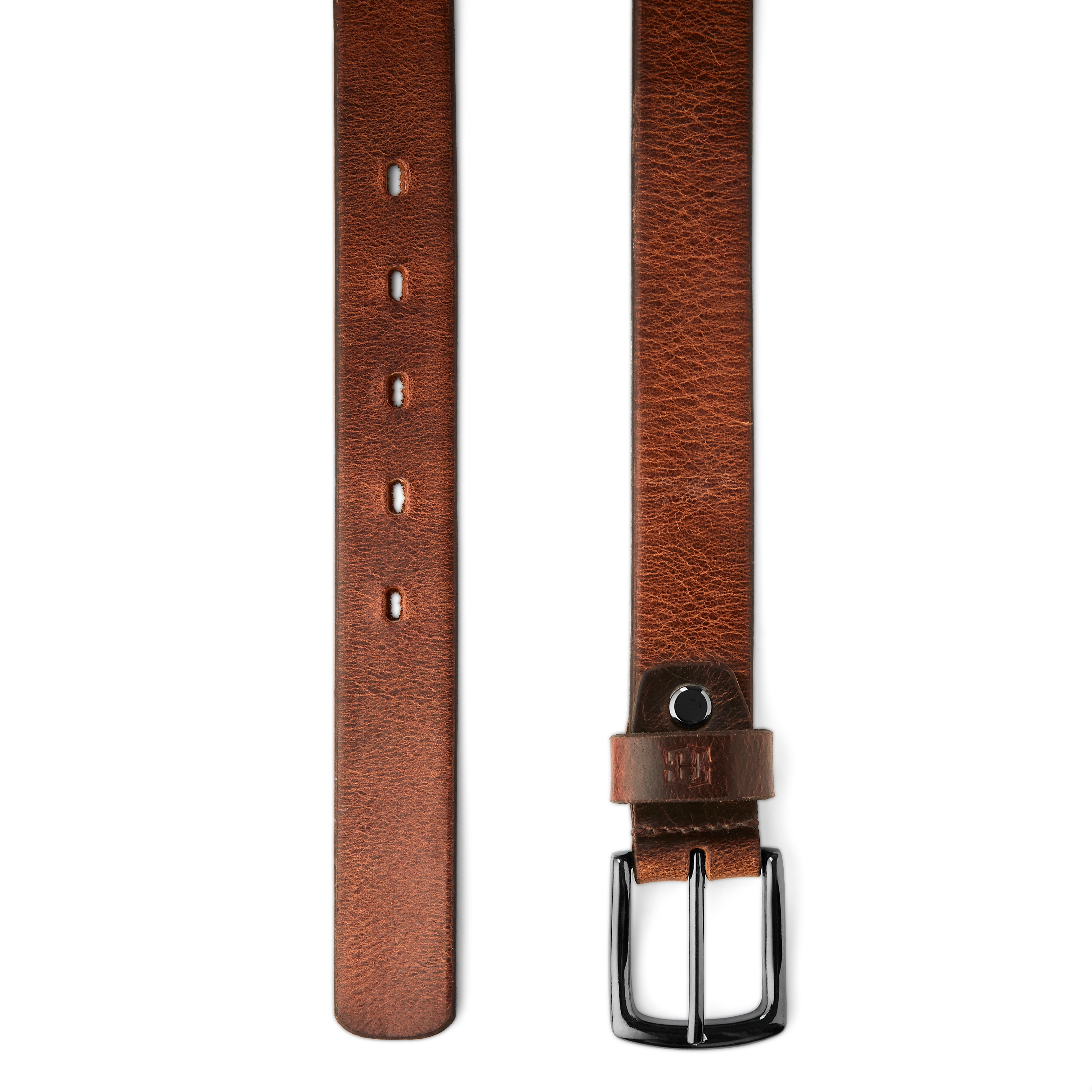 Sergio Bruine Lederen Riem - 2