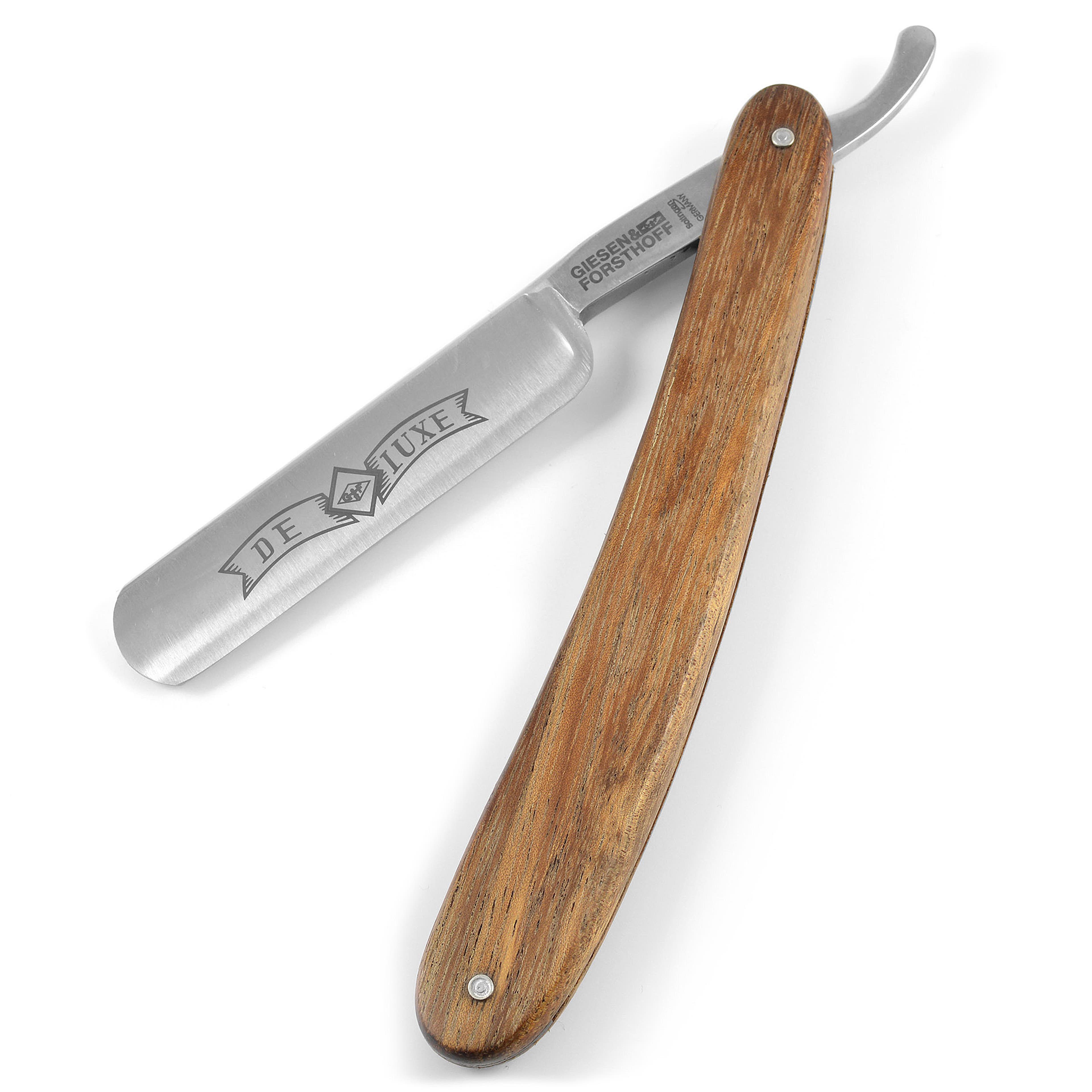 Valnøtt 5/8 Deluxe Barberkniv