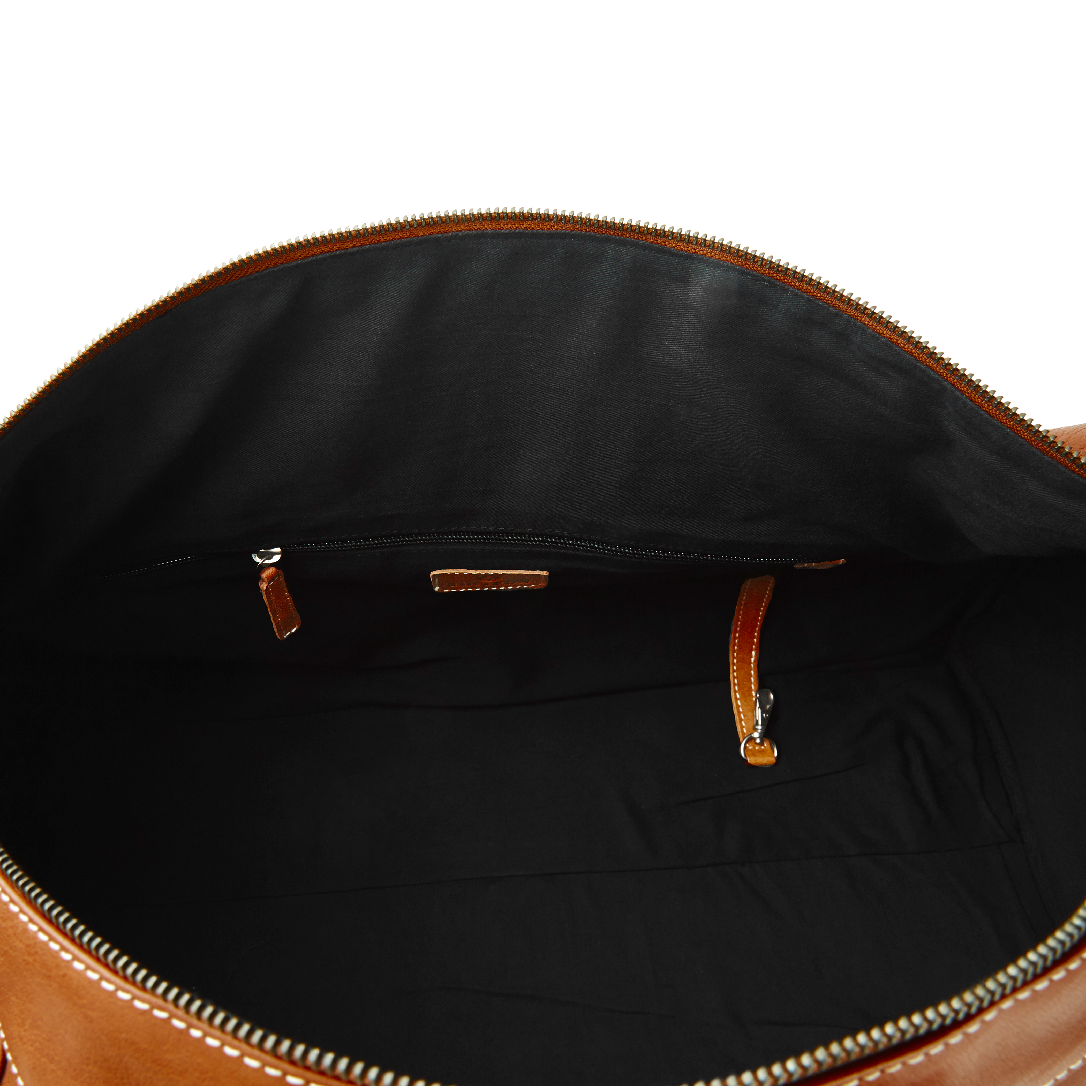 Oxford Classic Tan Weekender Leather Bag - 5