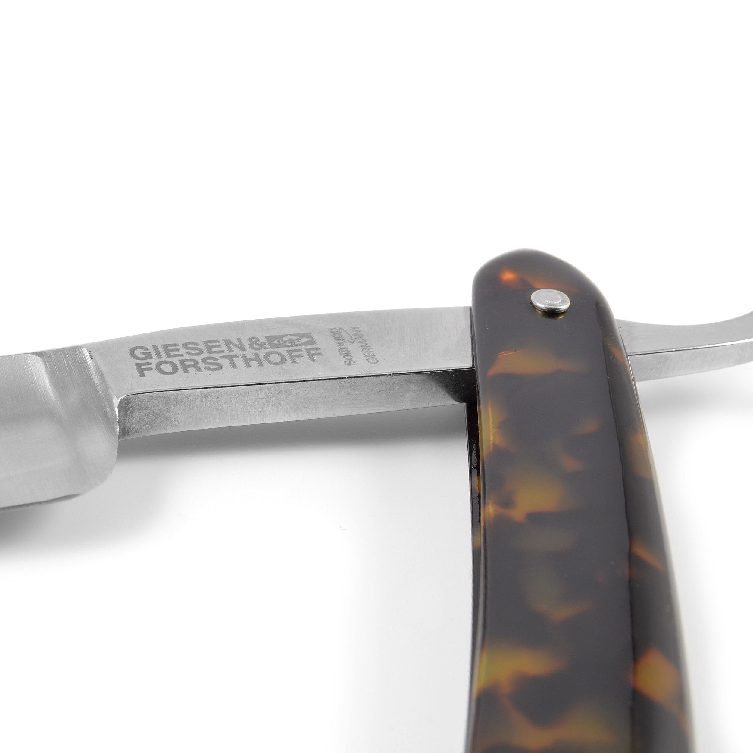 Tortoise 5/8 Rustfrit Stål Barberkniv - 6