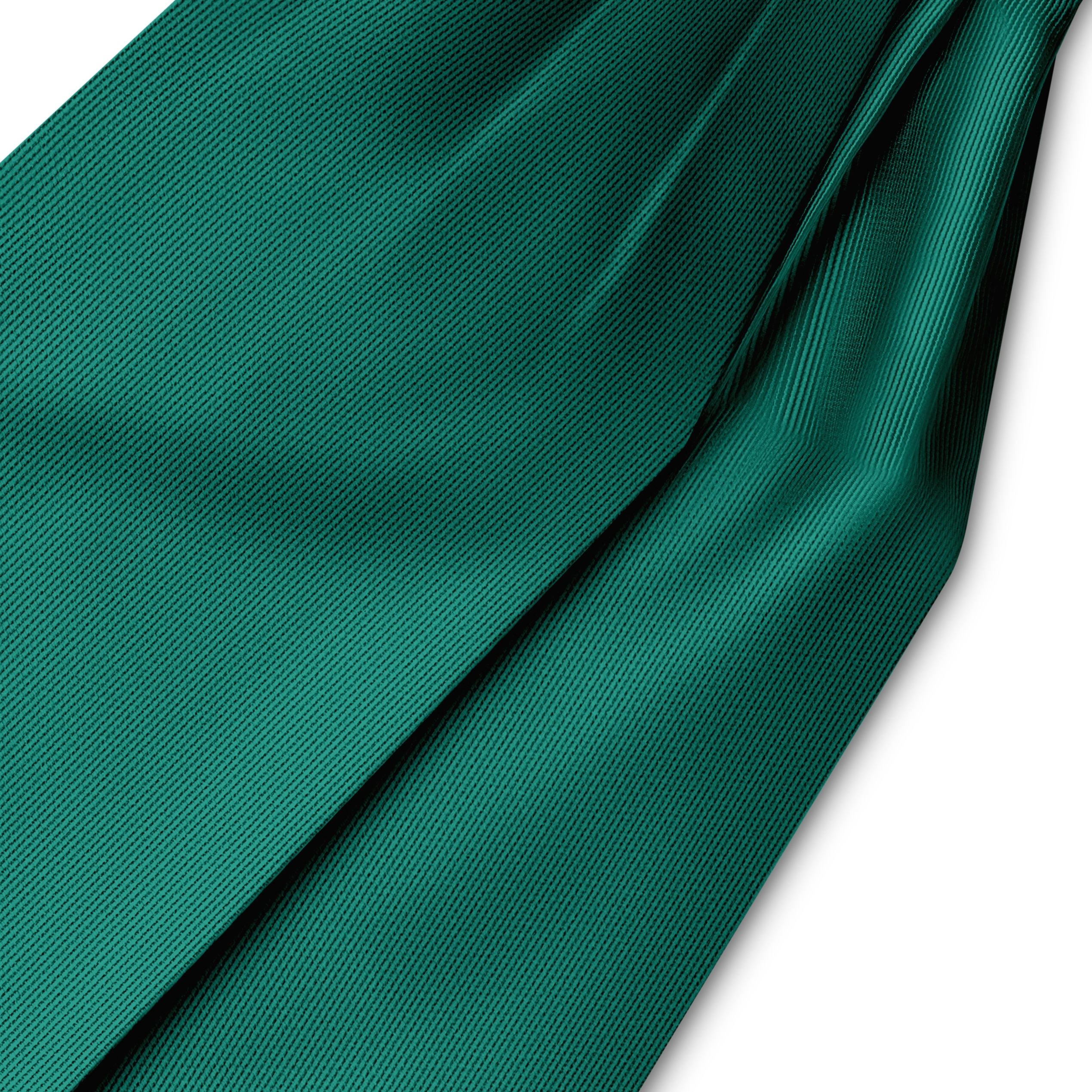 Emerald Green Grosgrain Cravat - 2