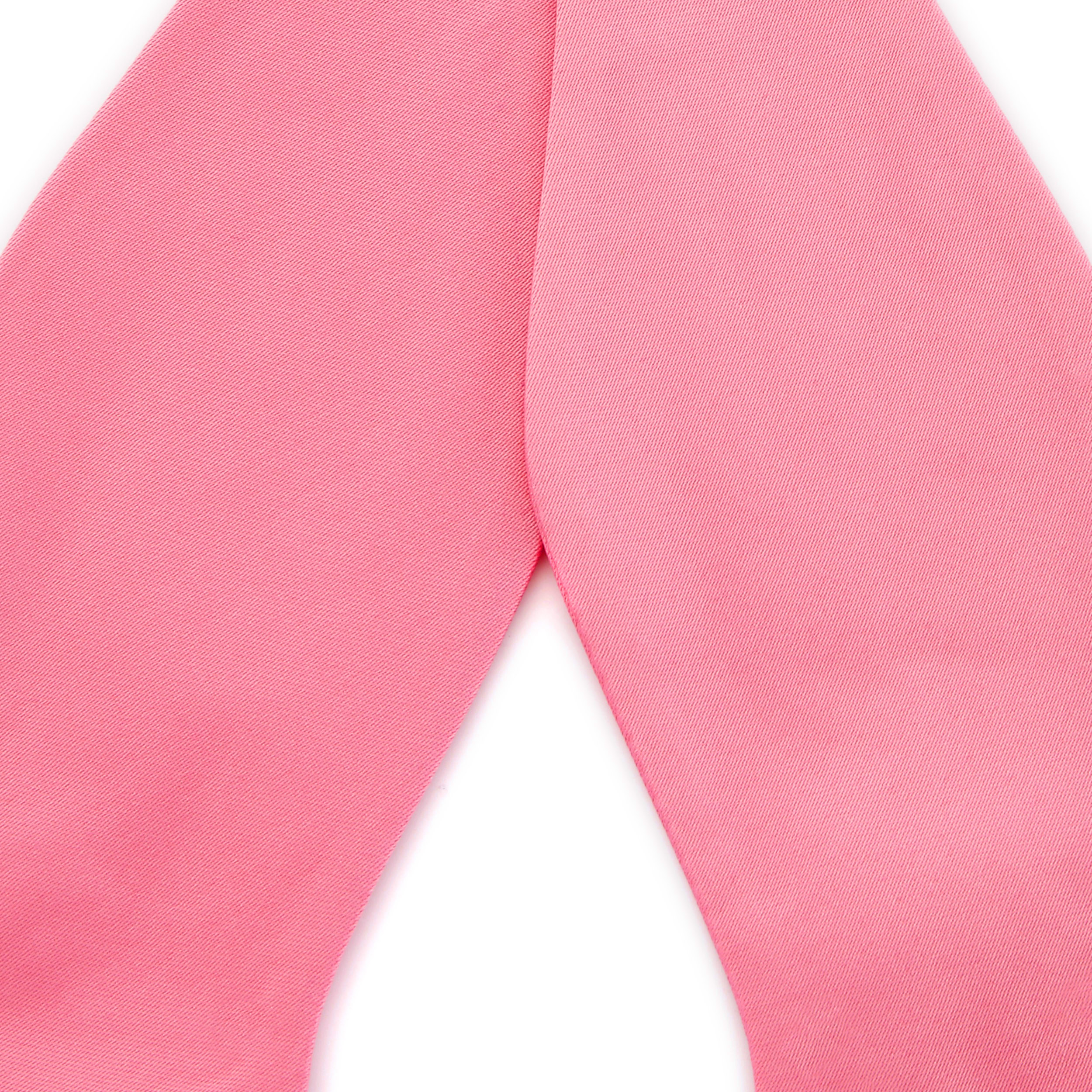 Papillon da annodare basic rosa acceso  - 2