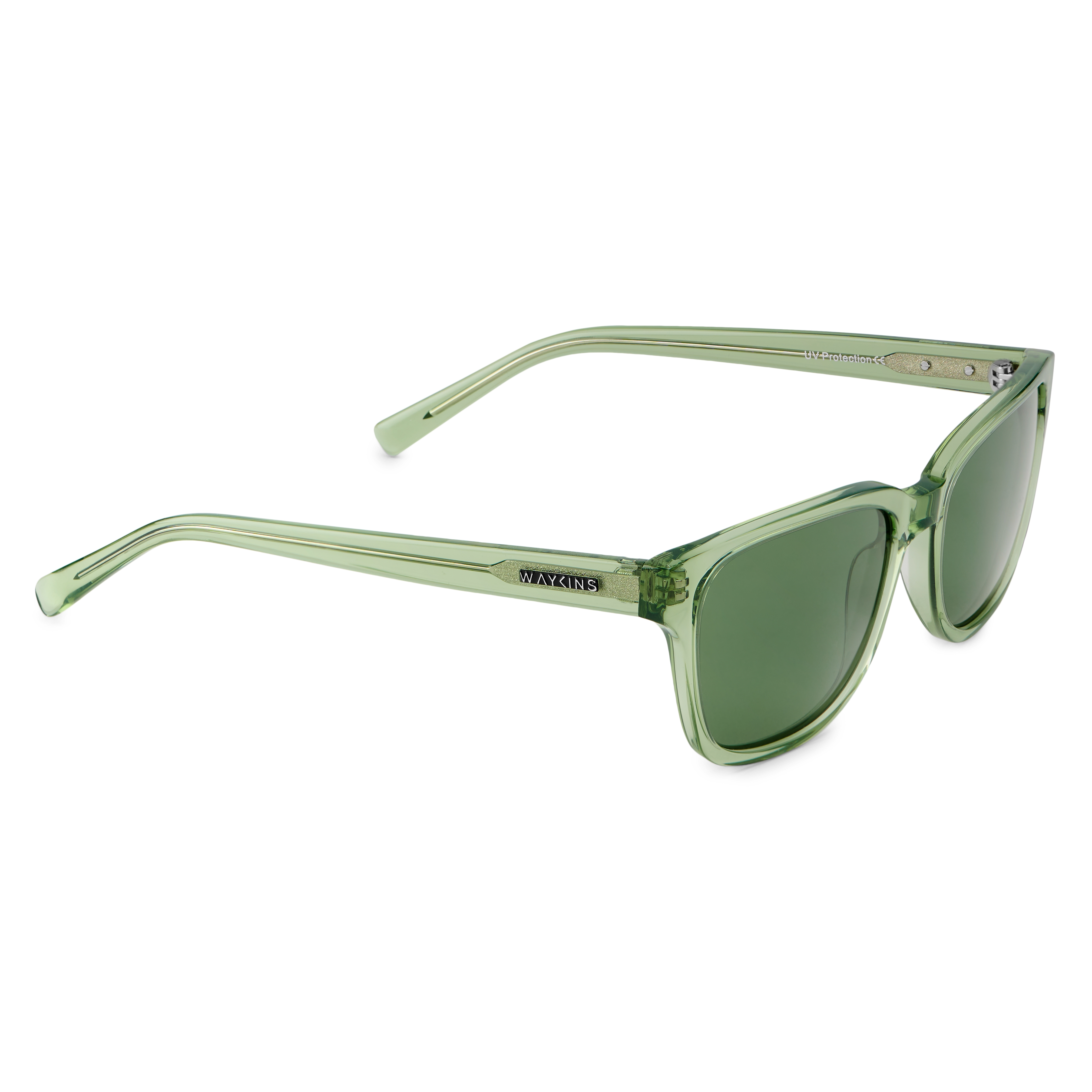 Kokovihreät polarisoidut Wilmer Thea -aurinkolasit - 5