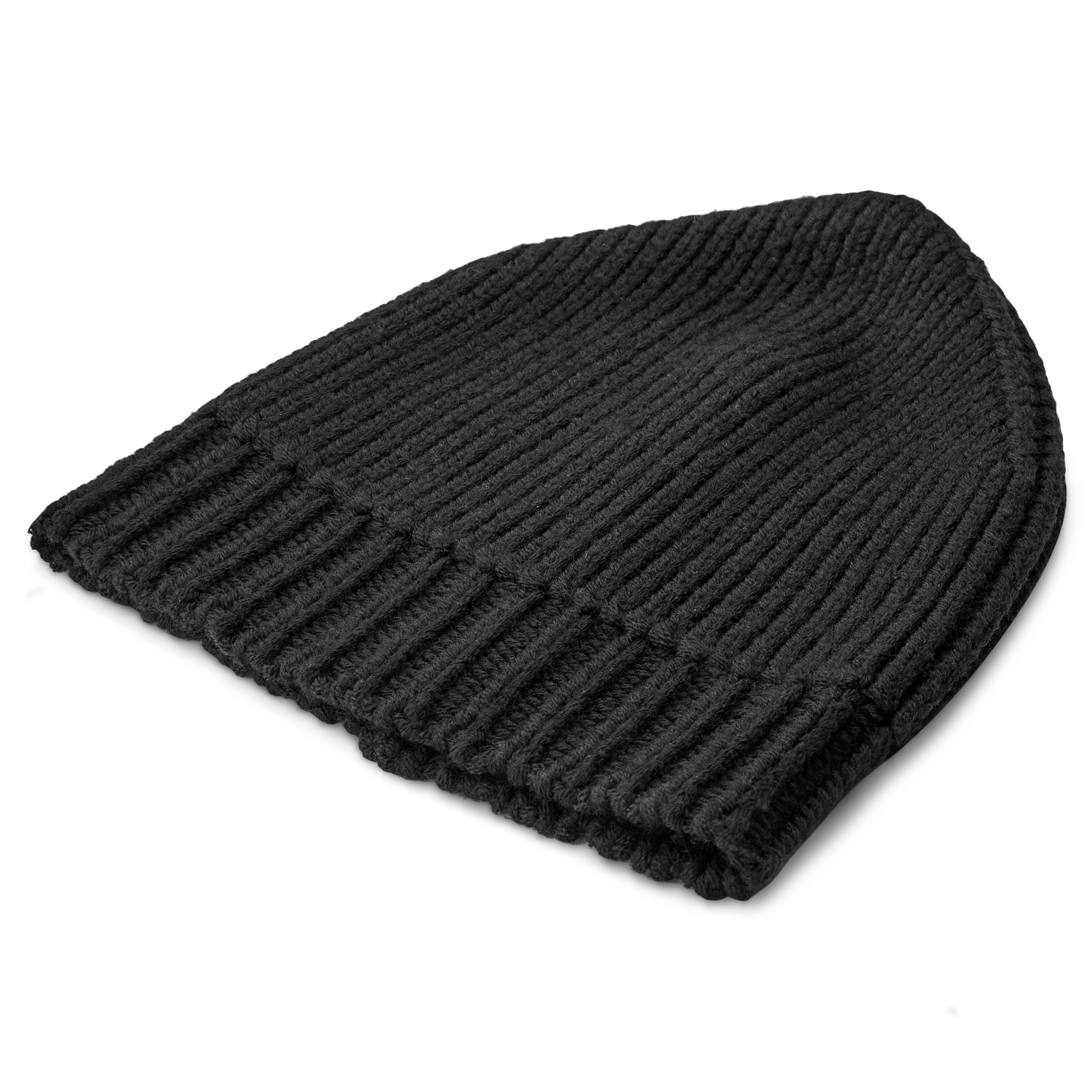 Keenan Schwarze Merino Kane Beanie - 3