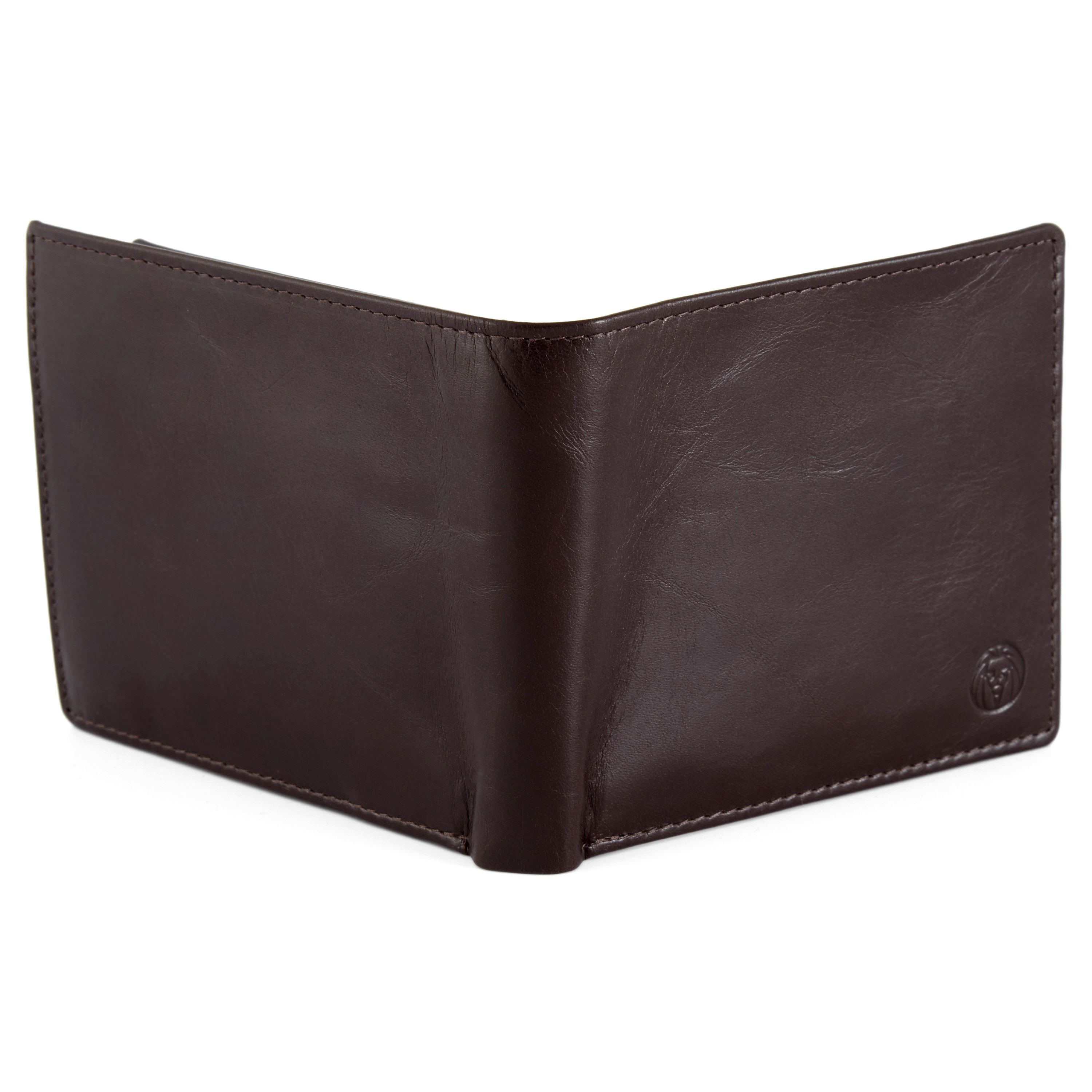 Dark Brown Tommy Jasper Leather Wallet - 11