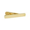 Short 18k Gold Plated 925s Silver Diamond Sign Tie Clip