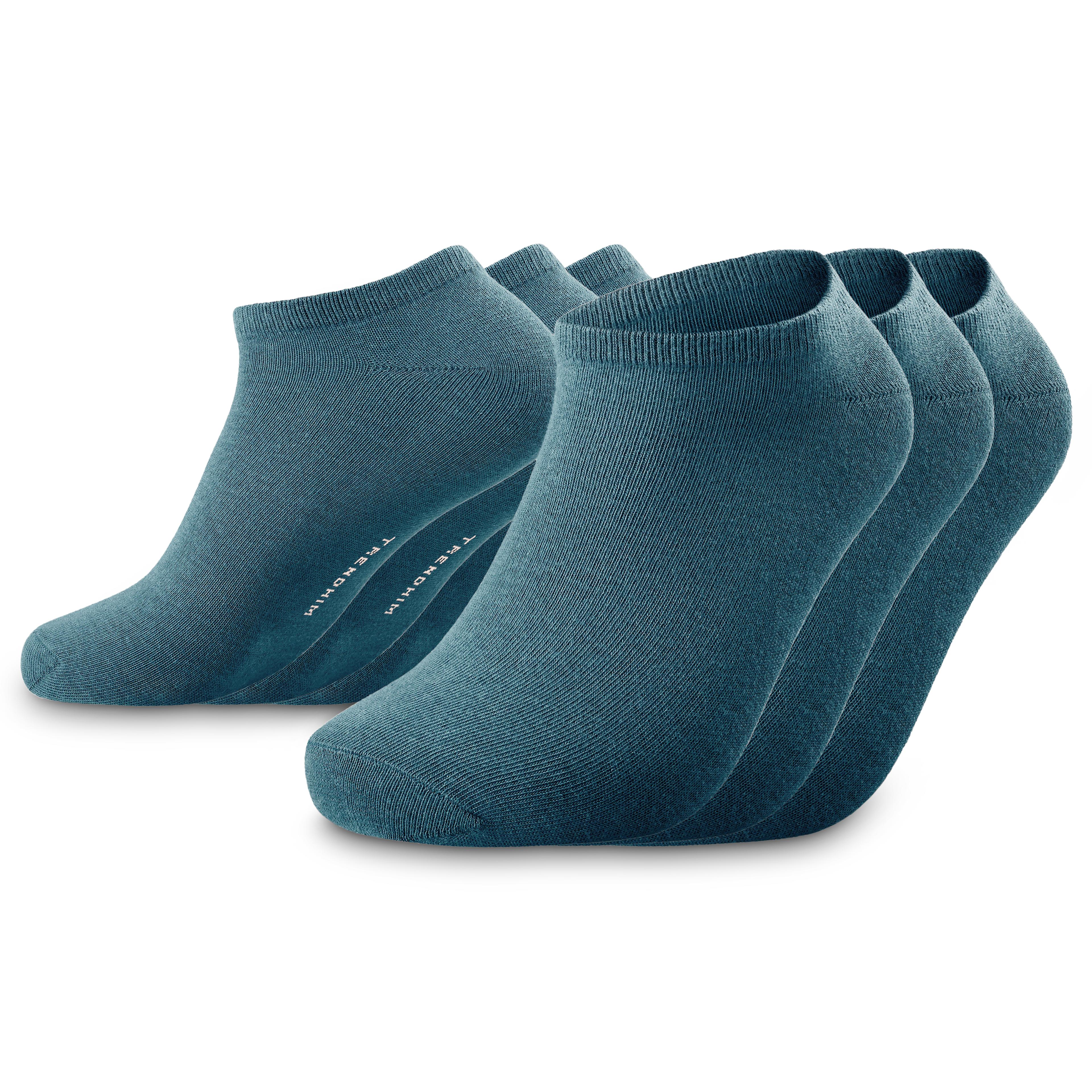 TrueFeel | Lot de 3 paires de socquettes bleu profond en bambou TrueFeel | Lot de 3 paires de socquettes bleu profond en bambou