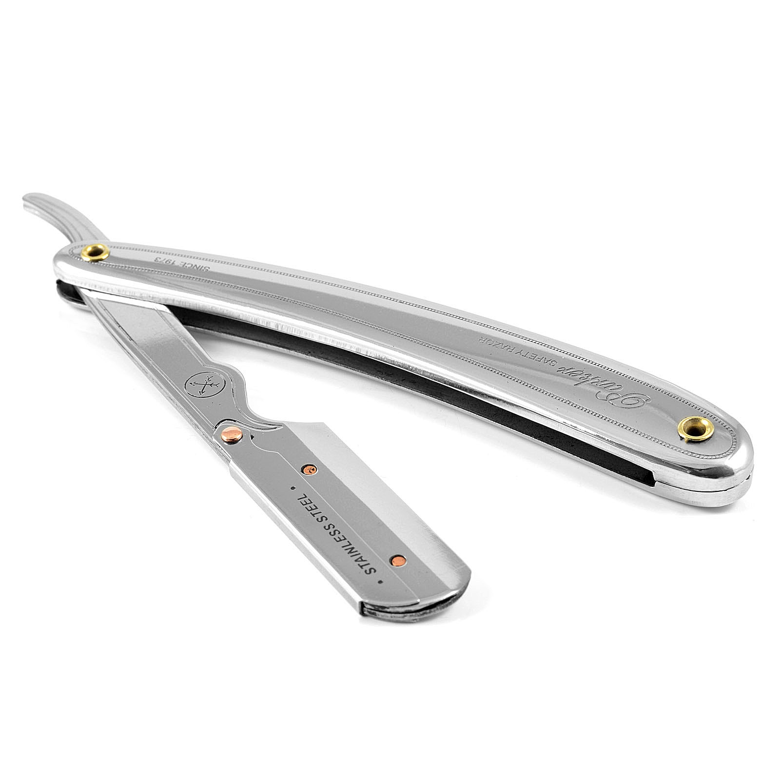 Edelstahl Universal Rasiermesser mit Einwegklingen - 4