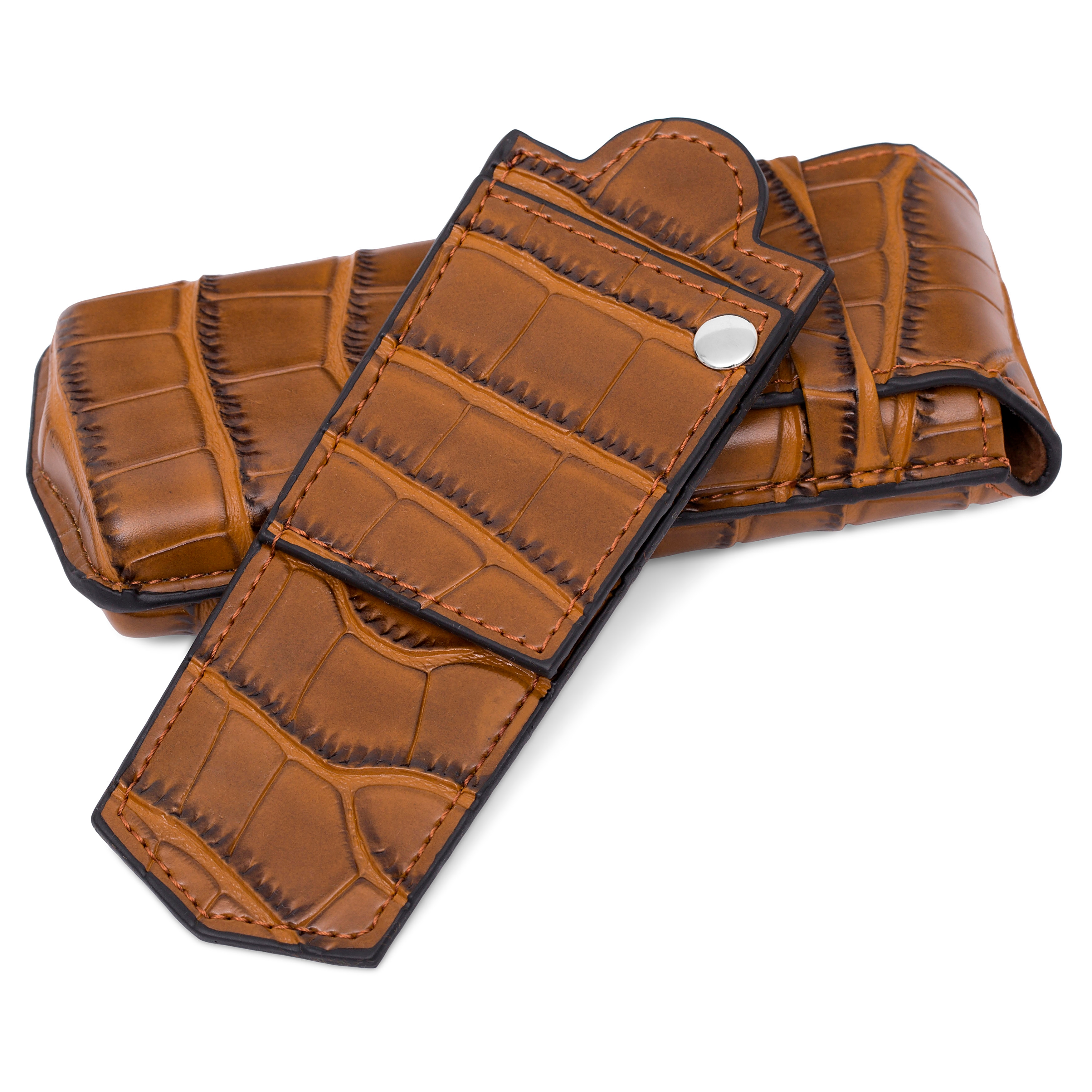 Crocodile Single Watch Travel Case - 4