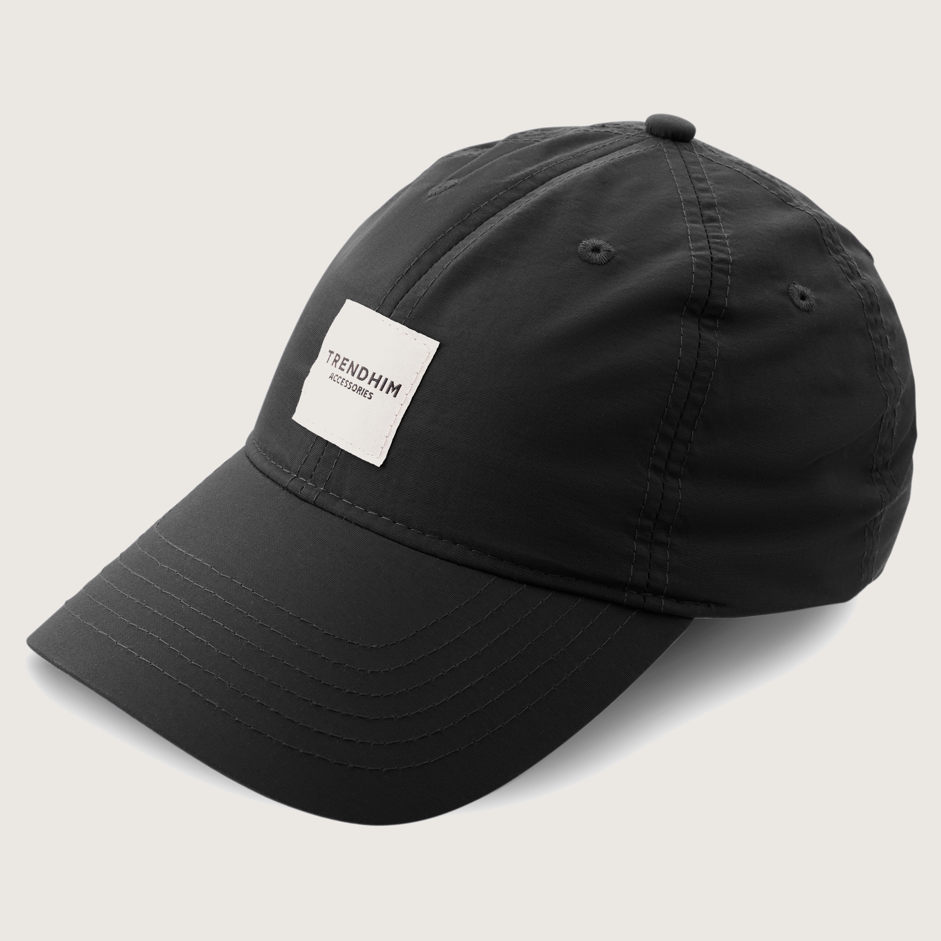 Black Nylon Soft Cap | Trendhim | 30 day return policy