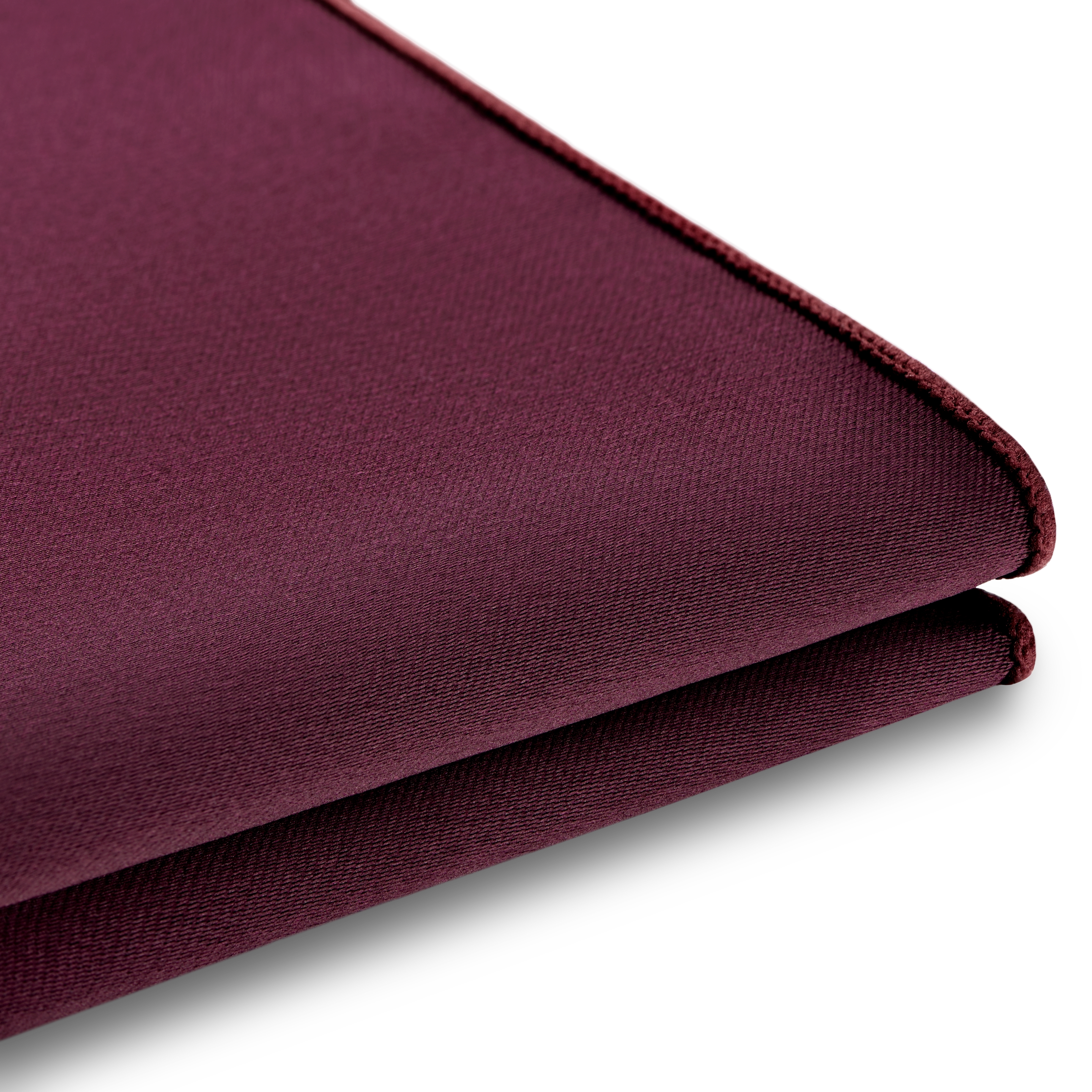 Saténová vreckovka do saka v karmínovej farbe - 2