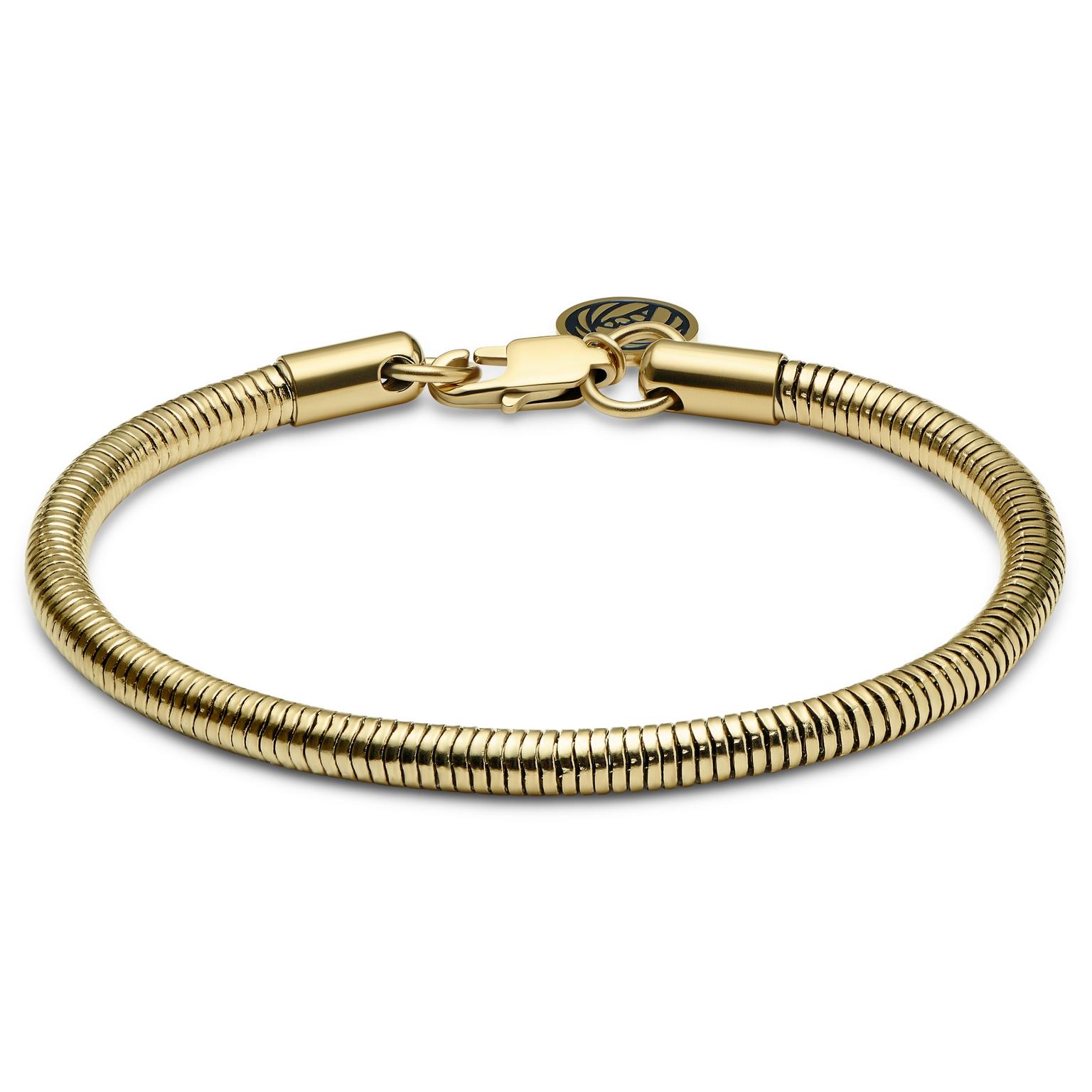 Essentials | 4 mm Gold-Tone Snake Chain Bracelet Essentials | 4 mm Gold-Tone Snake Chain Bracelet