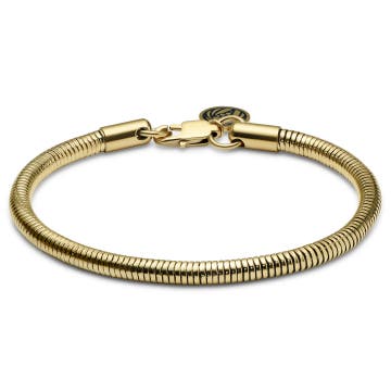 Essentials | 1/5" (4 mm) Gold-Tone Snake Chain Bracelet Essentials | 1/5" (4 mm) Gold-Tone Snake Chain Bracelet