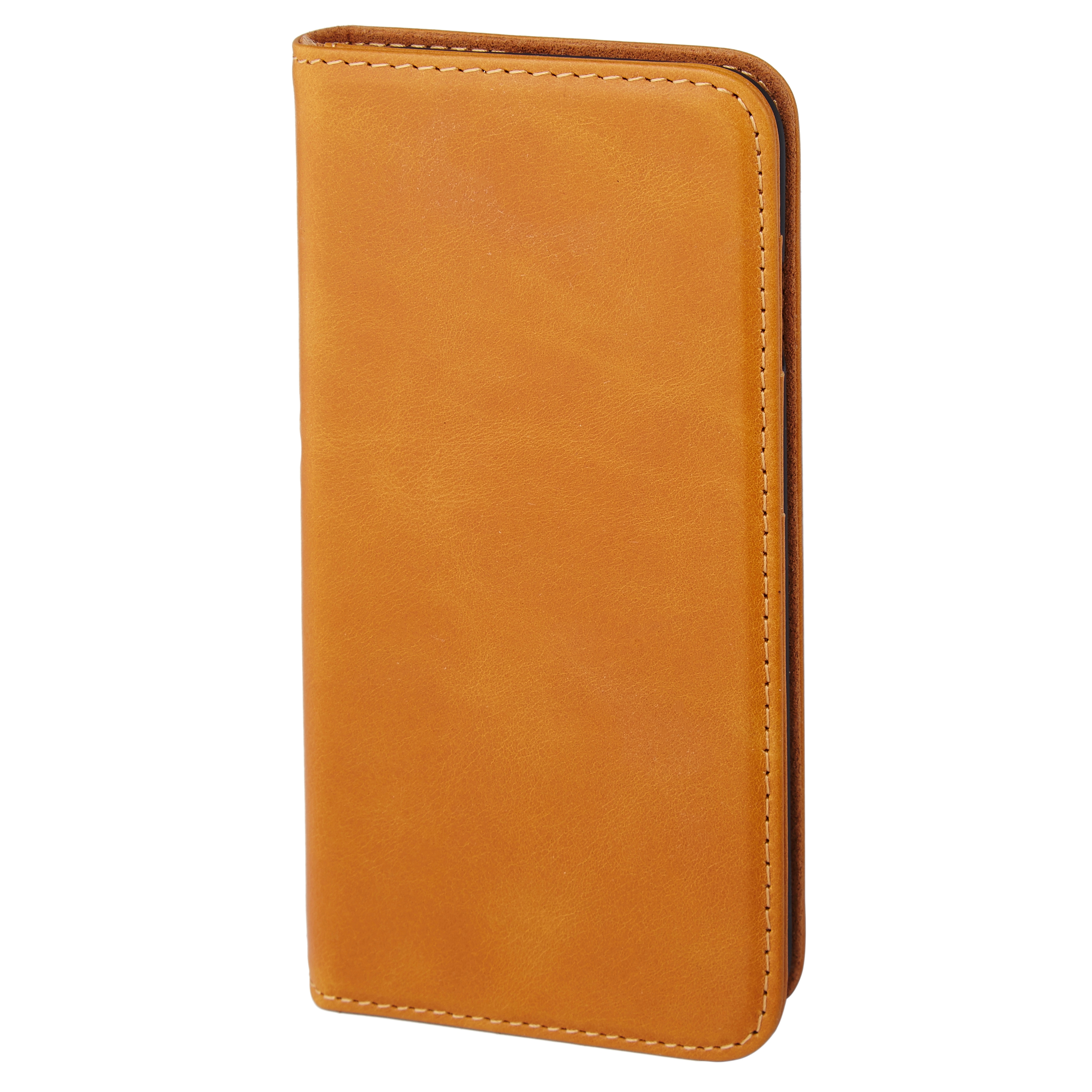 iPhone 7 Hellbraune Lederhülle - 3