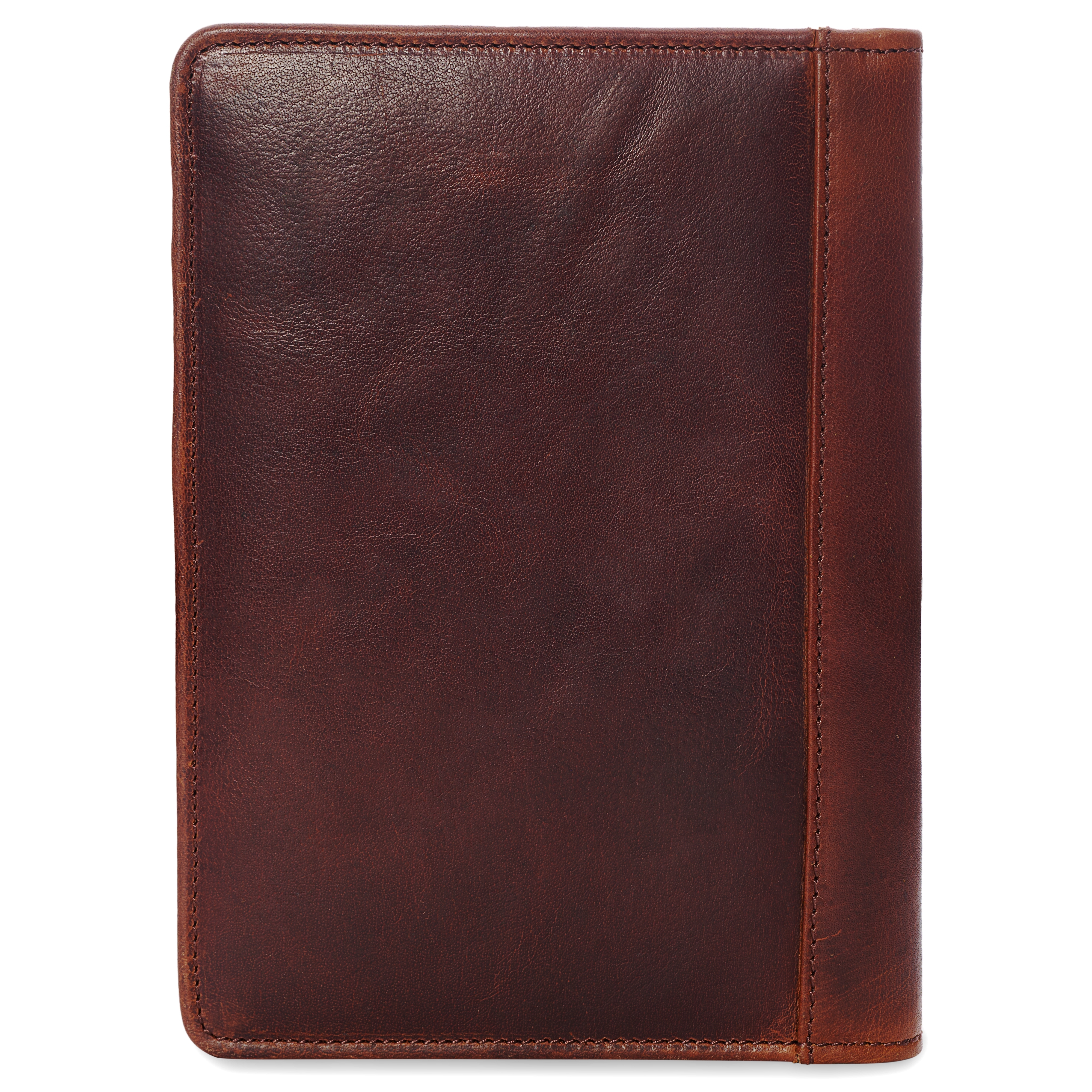 Tan Refillable Buffalo Leather Notebook & Journal Cover - 3