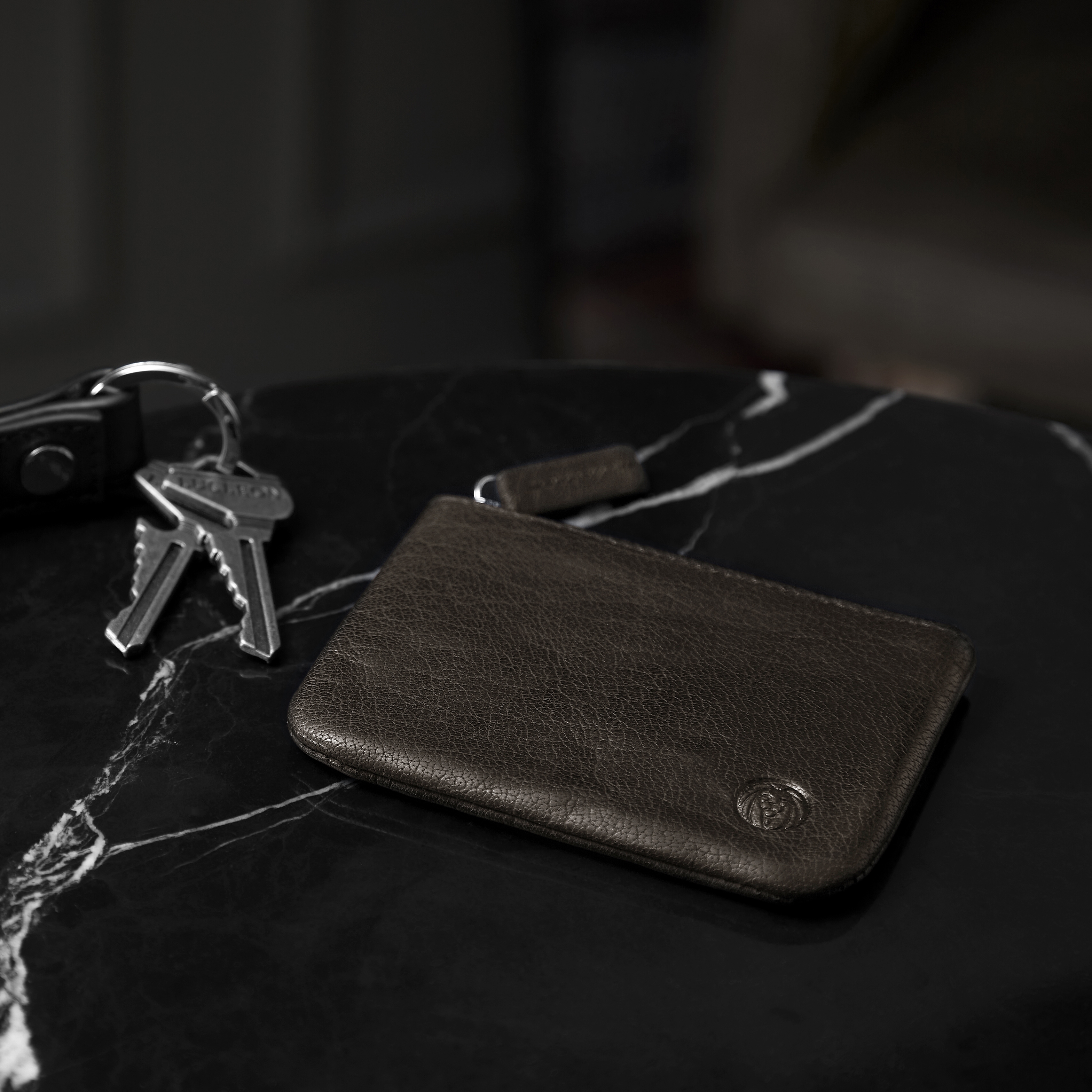 Oliivinvihreä urheilullinen Montreal  RFID-nahkakotelo - 3