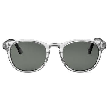 Klassiske Polariserede Klare Smokey Solbriller