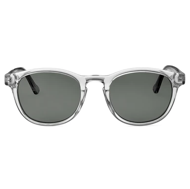 Classic | Occhiali da sole Smokey trasparenti con lenti polarizzate Classic | Occhiali da sole Smokey trasparenti con lenti polarizzate