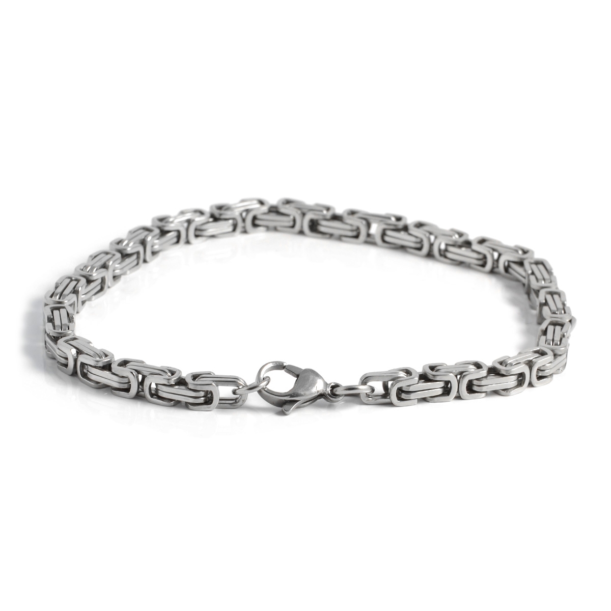 Miehekäs Teräsrannerengas - 2