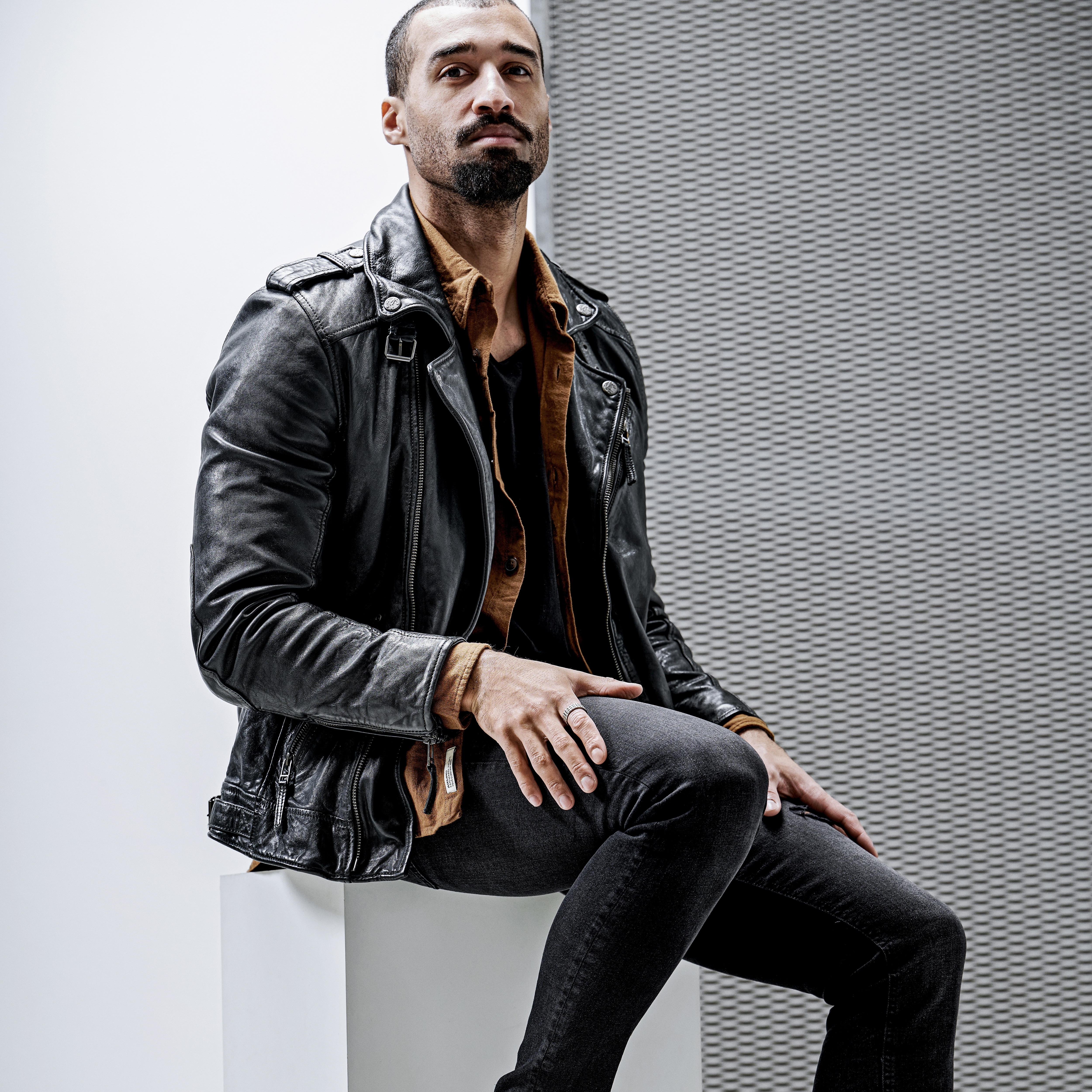 Anneau en acier Pearce Pyramis - 5