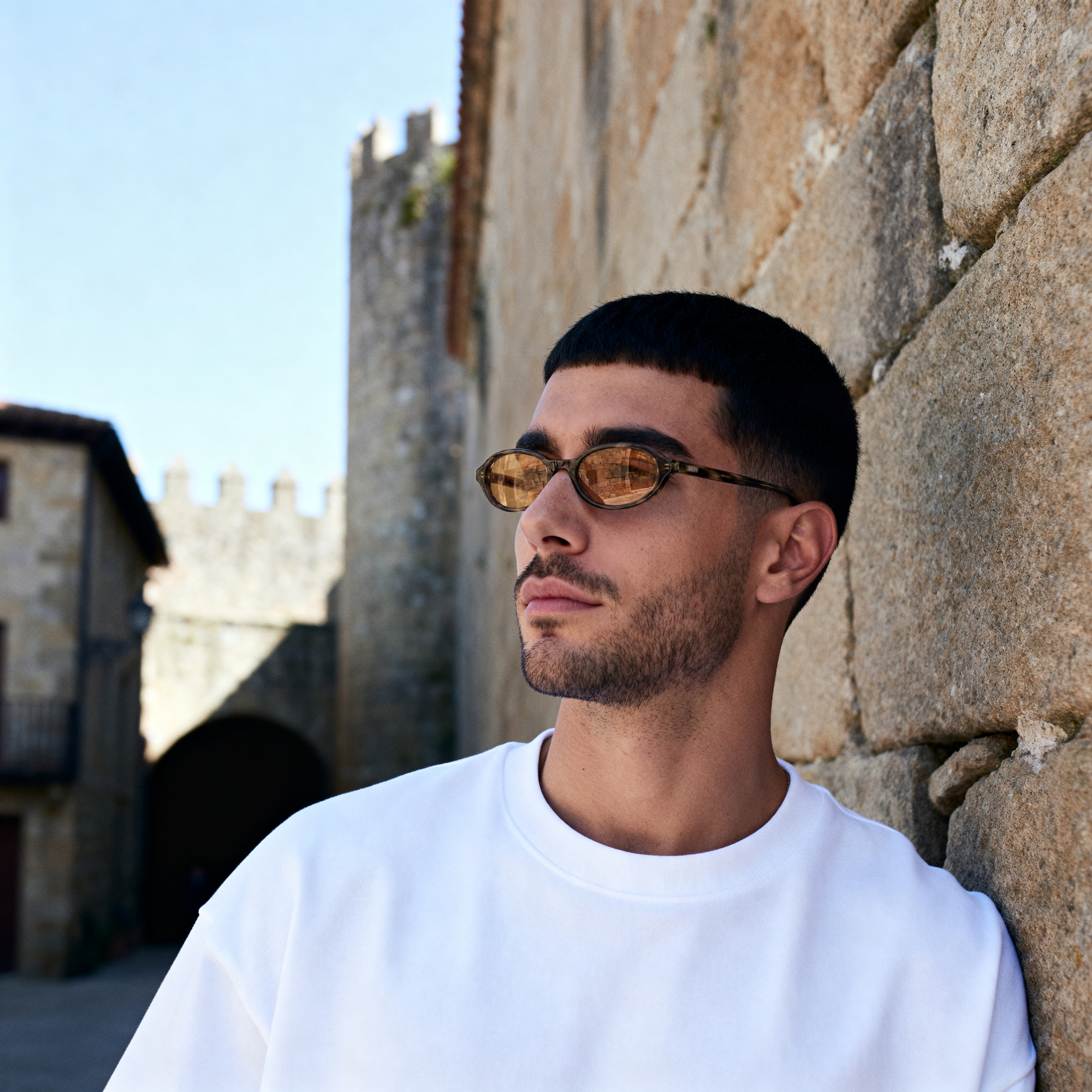 MessyWeekend | IVY с рамка в цвят Havana и кехлибарени стъкла - 3