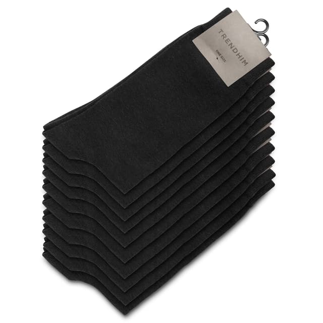 Calcitas Ropa Set de Calcetas | 10-Pack Set de Calcetas Negras | ¡En stock! | Trendhim