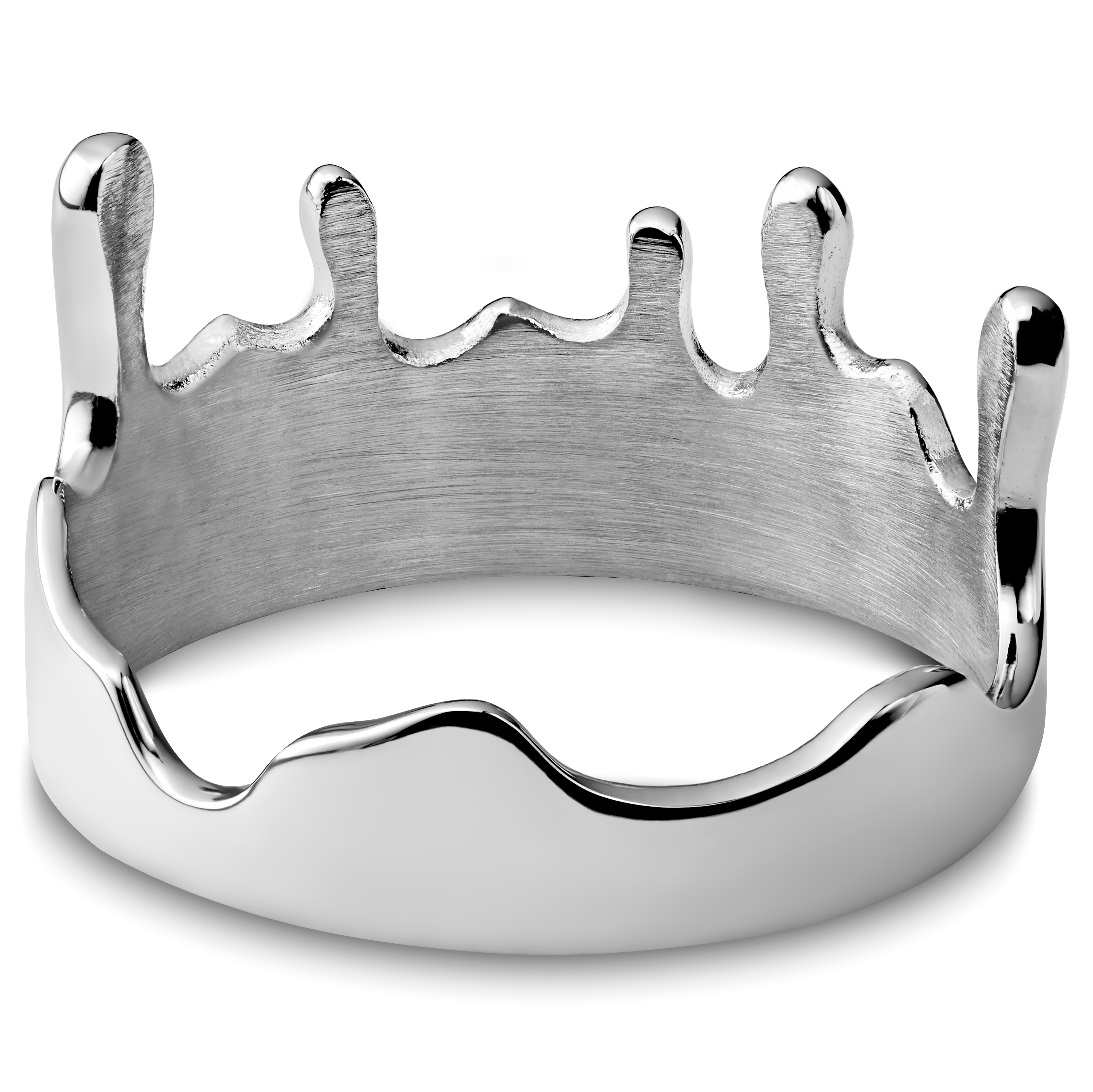 Fahrenheit | Melting Steel Ring - 5