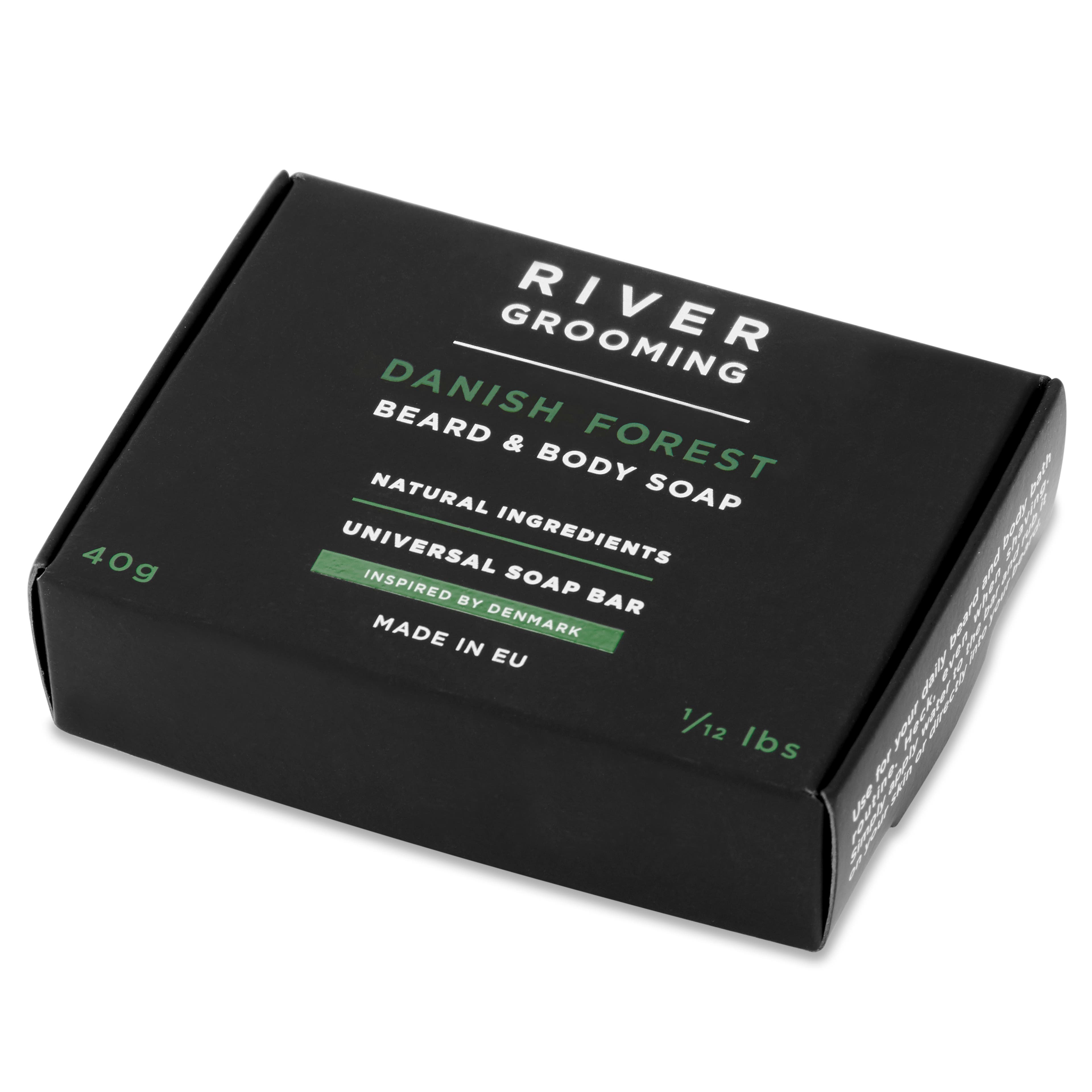 40 g Danish Forest Beard & Body Soap