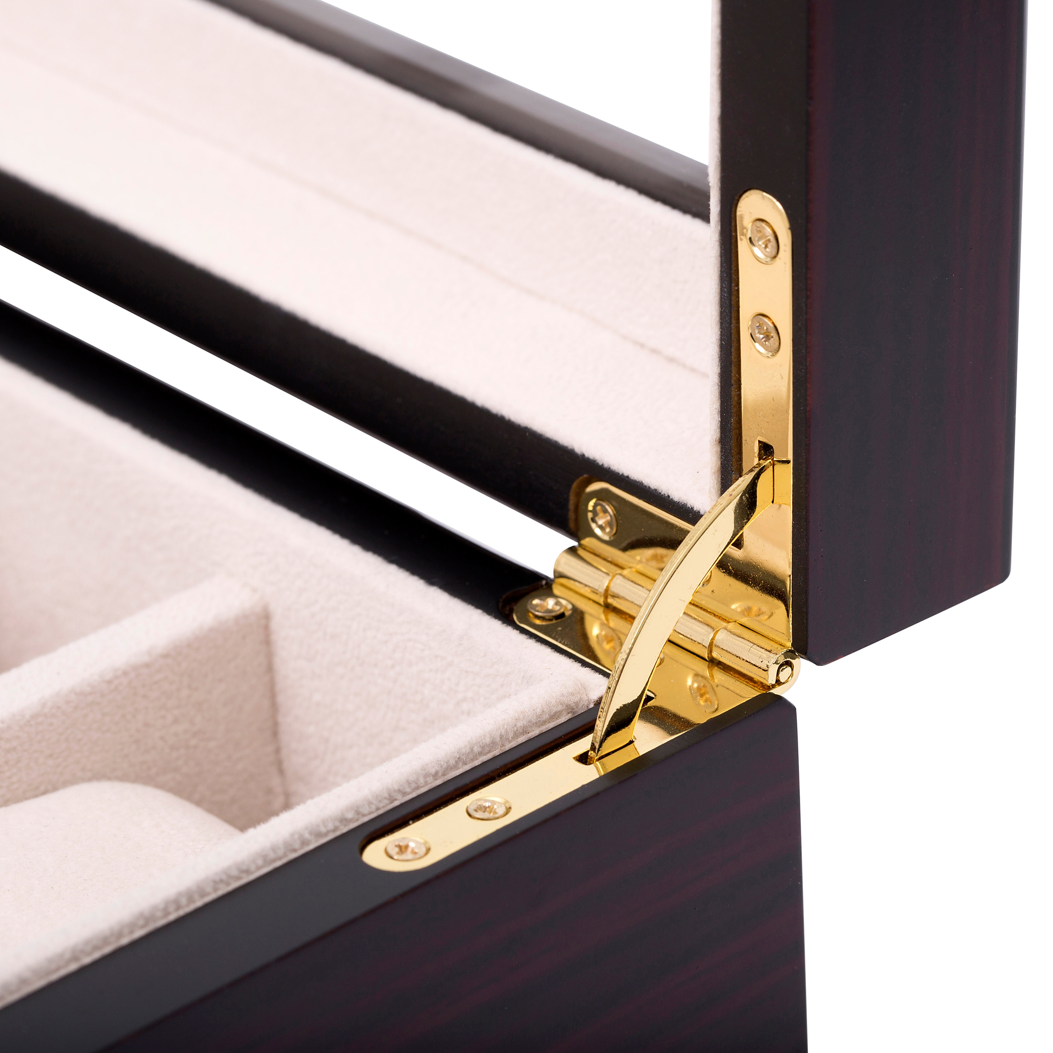 Ebenholts Klocklåda - 24 klockor - 6