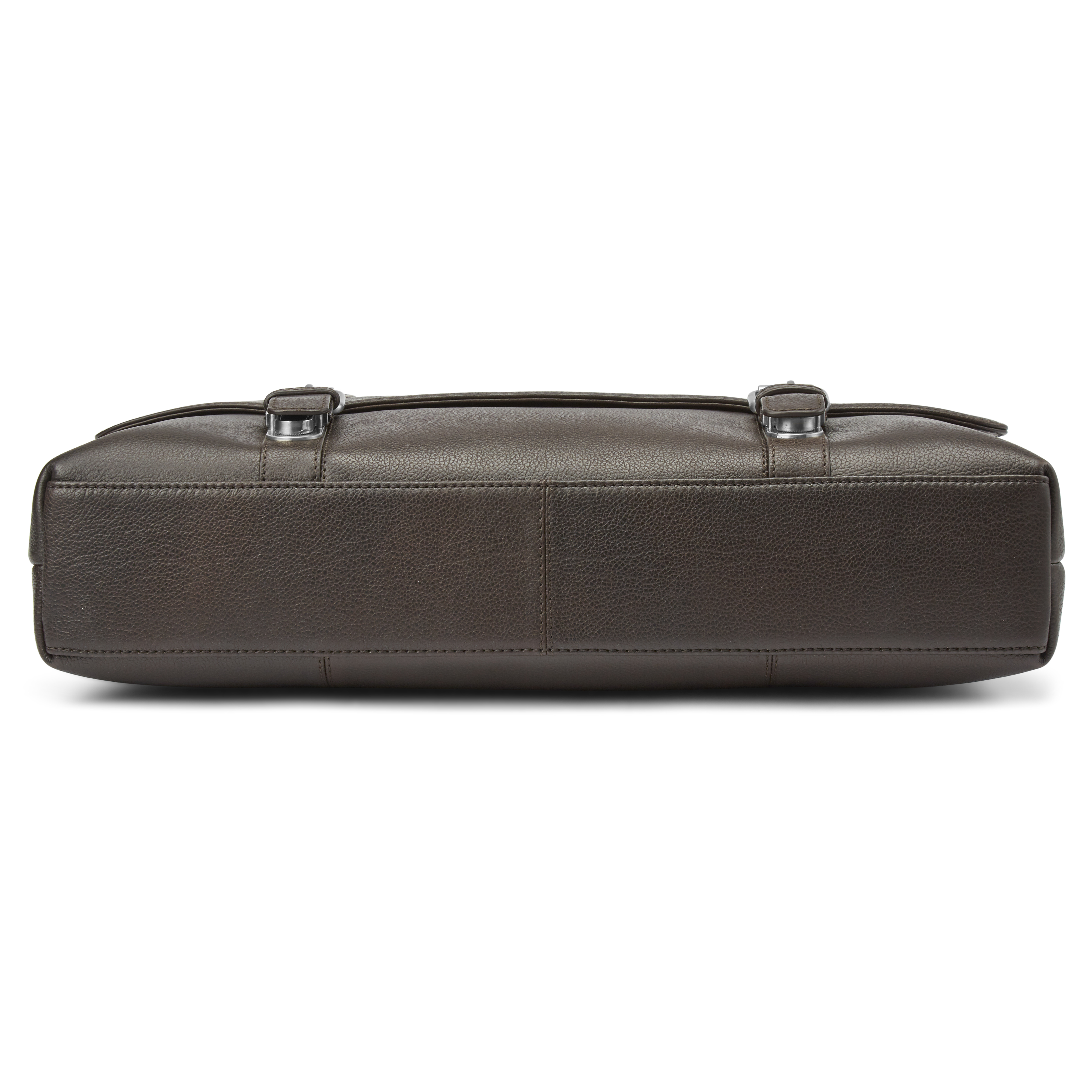 Sam Dunkelbraune Leder Messenger Tasche - 7
