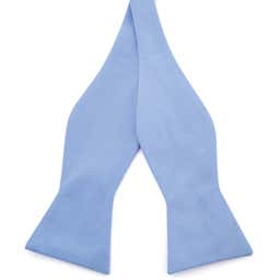 Baby Blue Basic Self-Tie Bow Tie