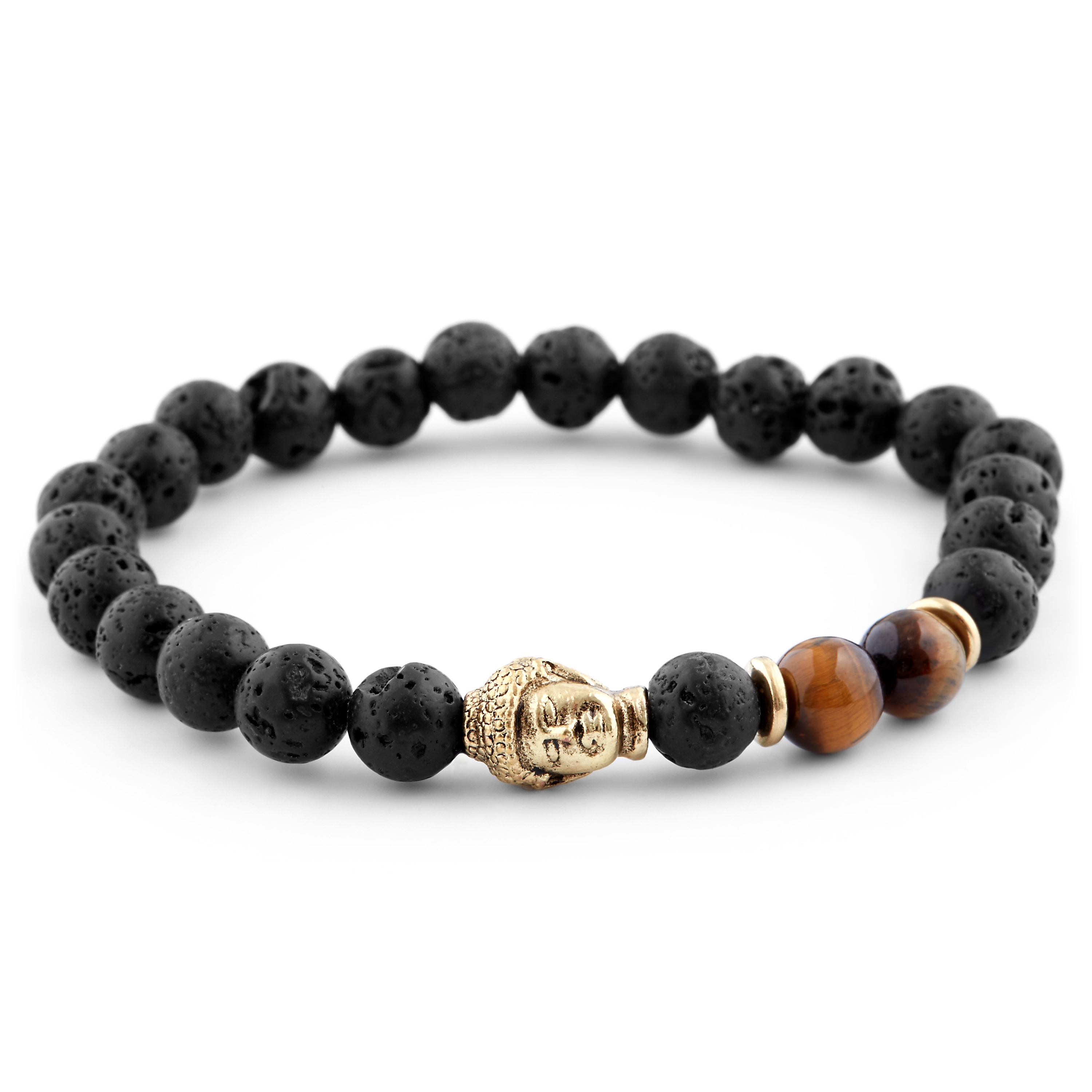 Bracelets Men 2018 Lava Stone | 2019 Buddha Bracelet Men | Buddha Beads  Bracelets Men - Bracelets - Aliexpress