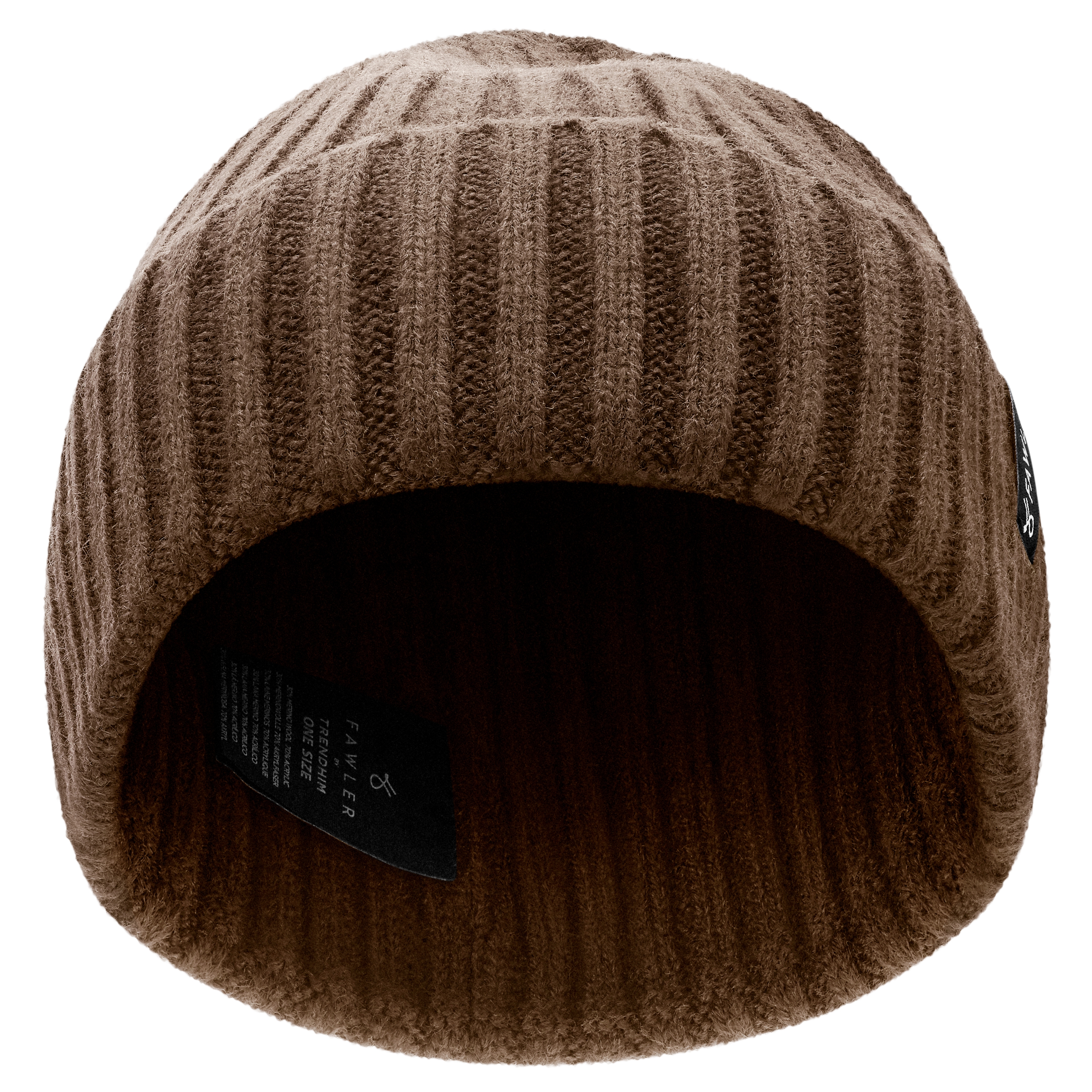 Arctic | Khaki Rippstrick-Wollmischung-Mütze - 2