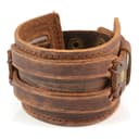 Bracelet en cuir brut marron Bracelet en cuir brut marron