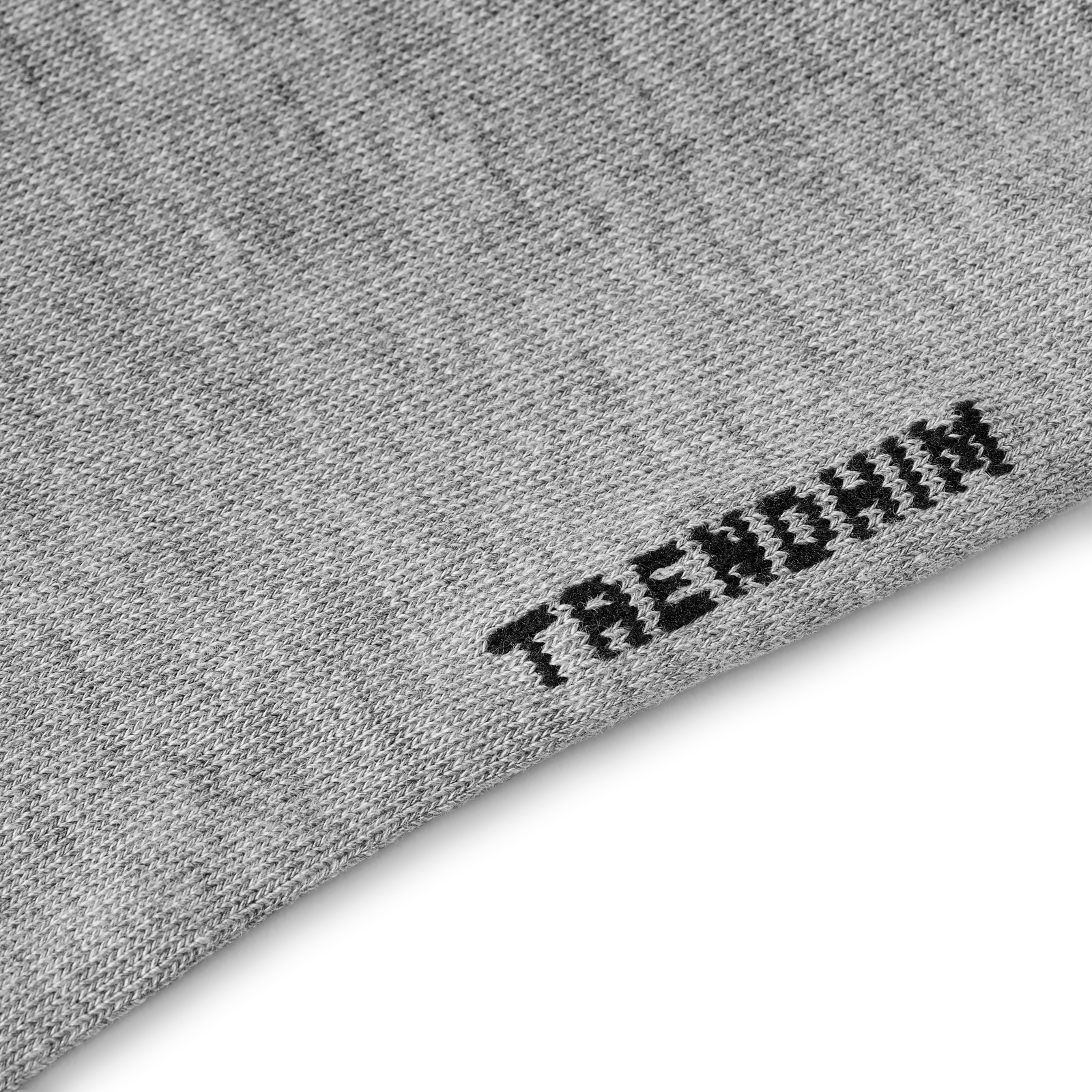 FreeFeel | 6-Pack Light Grey Bamboo Crew Socks - 3