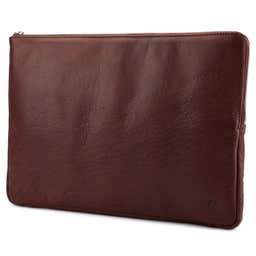 Montreal | Small Tan Leather Laptop Sleeve